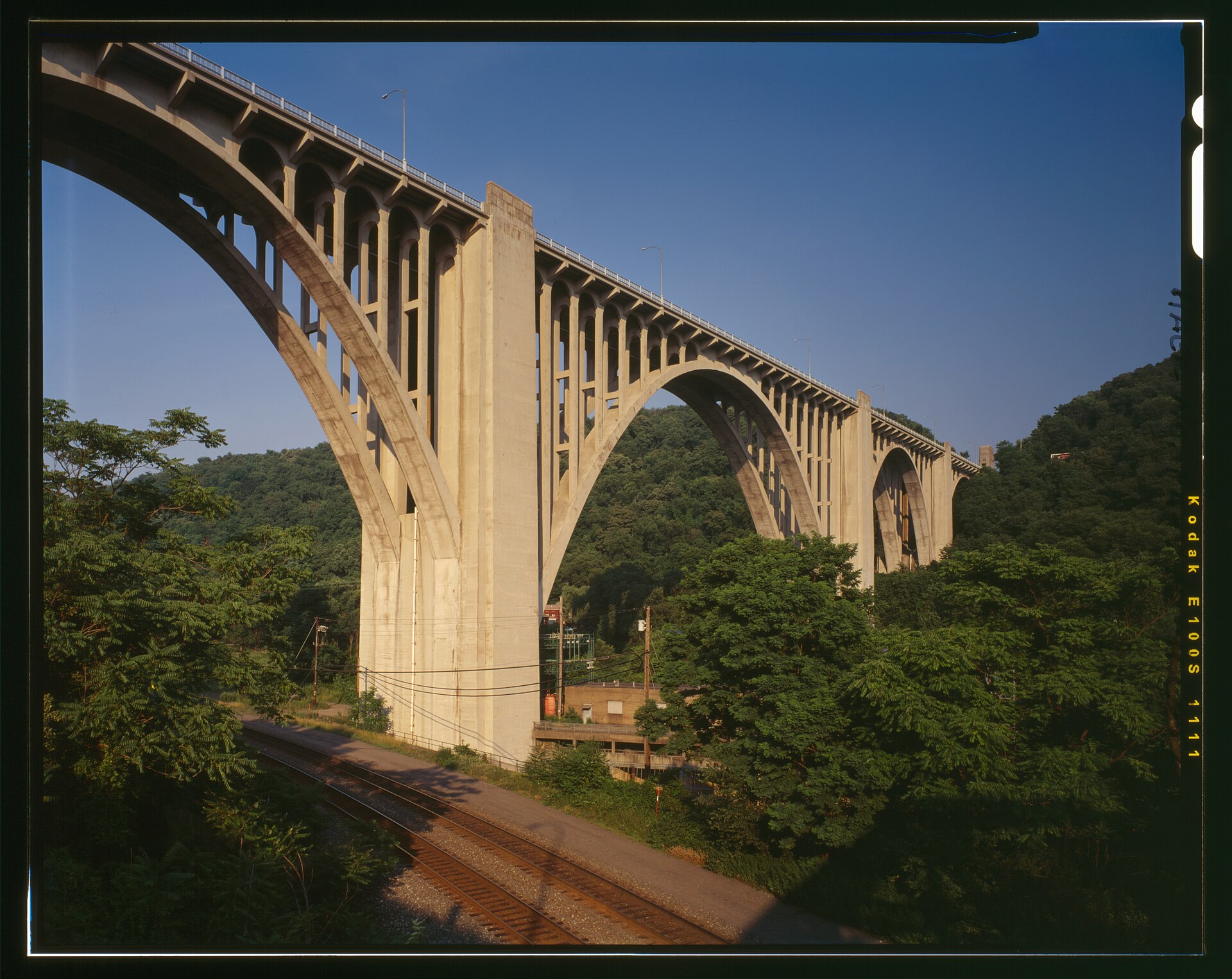 George Westinghouse Bridge, spanning Turtle Creek at Lincoln Highway (U.S. — East Pittsburgh, Pennsylvania