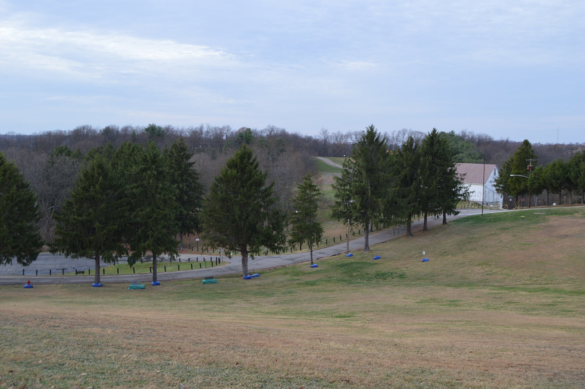 Fields at Old Economy County Park in Economy, Pennsylvania, United States.