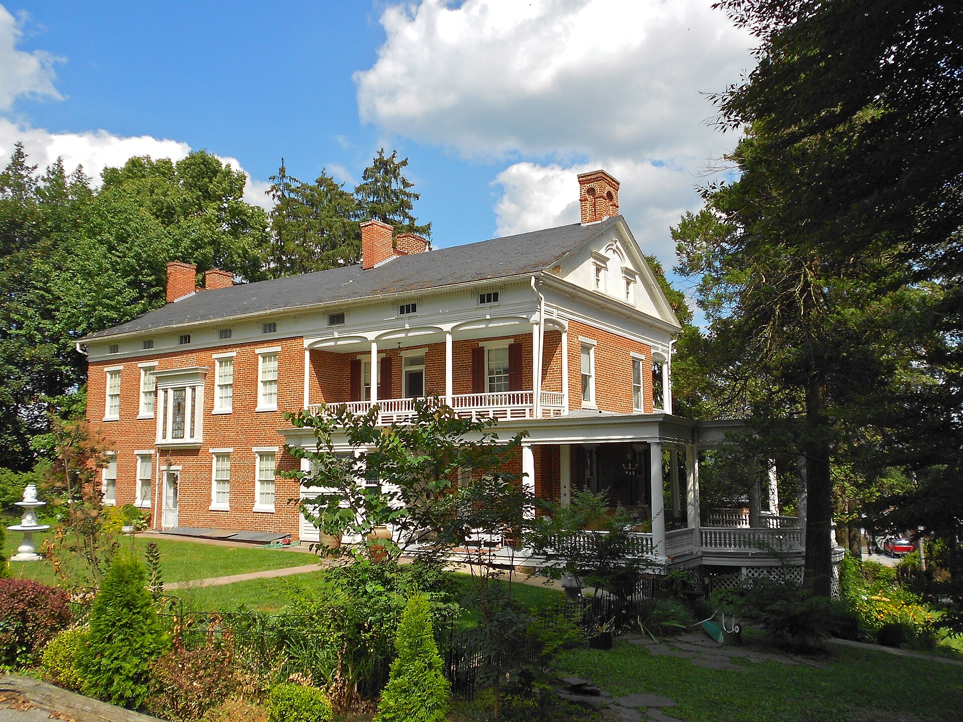 Emig Mansion on the NRHP since September 7, 1984, at 3342 North George Street in Emigsville, Manchester Township, York County, Pennsylvania.