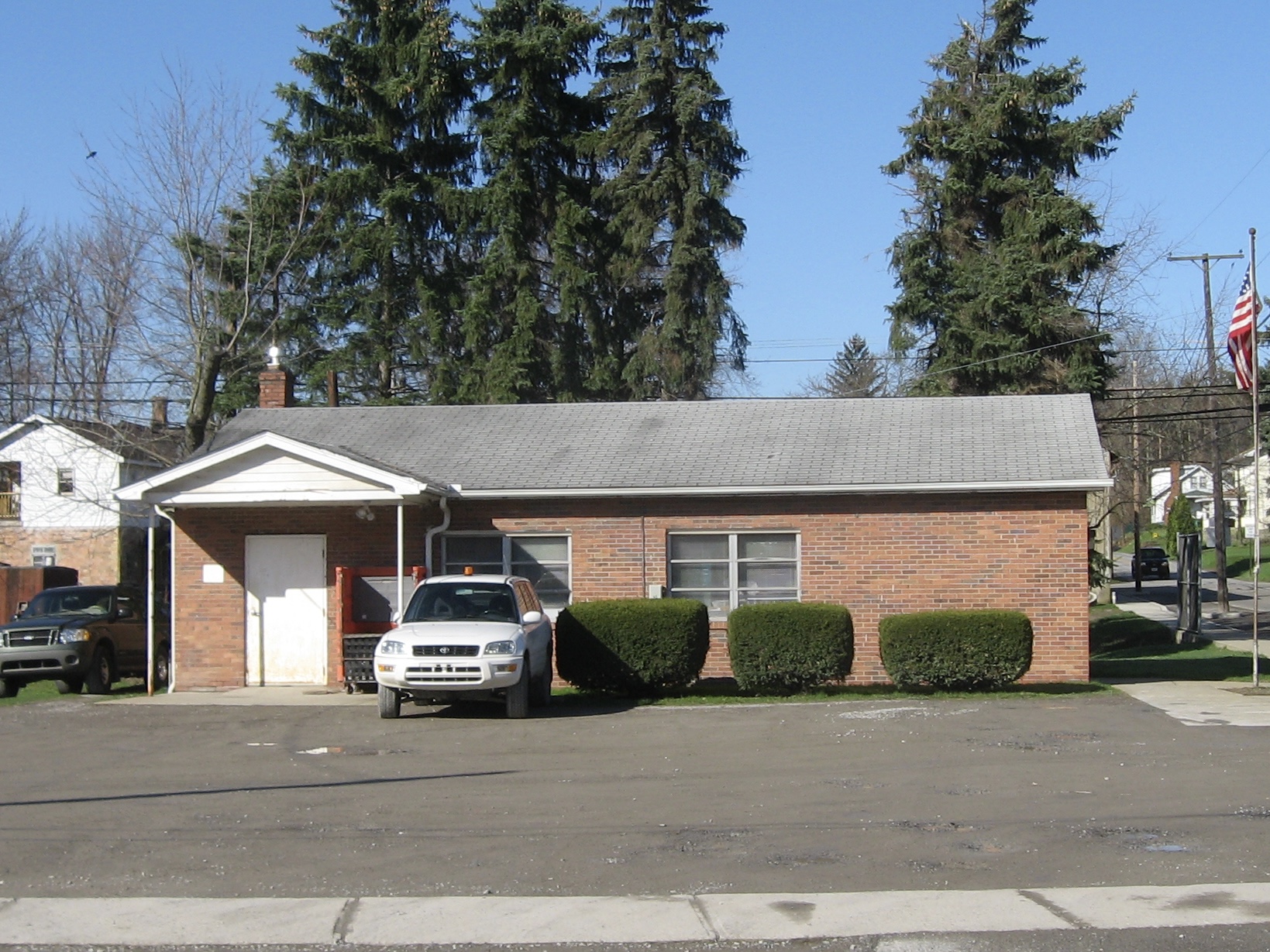 Post office in Enon Valley, Pennsylvania, United States, located at 7150 Vine Street.