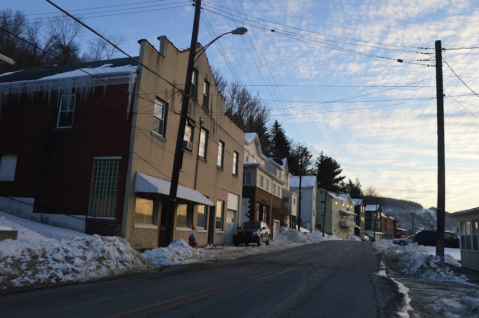 Main Street in Franklin, Pennsylvania