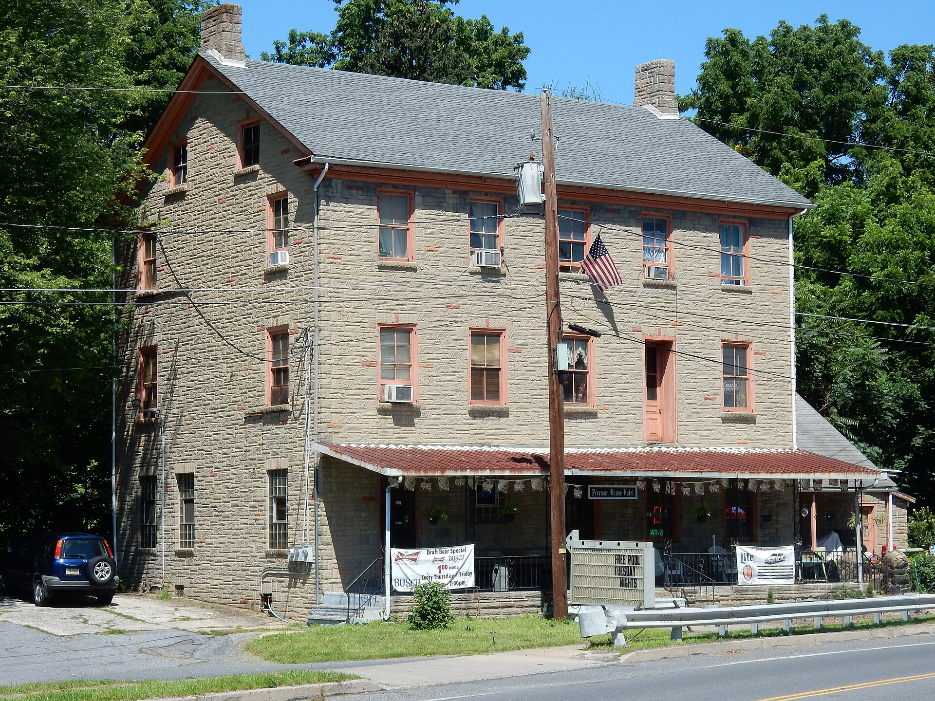 Freeman House Inn, 30 Main St., Freemansburg, Northampton County, Pennsylvania.