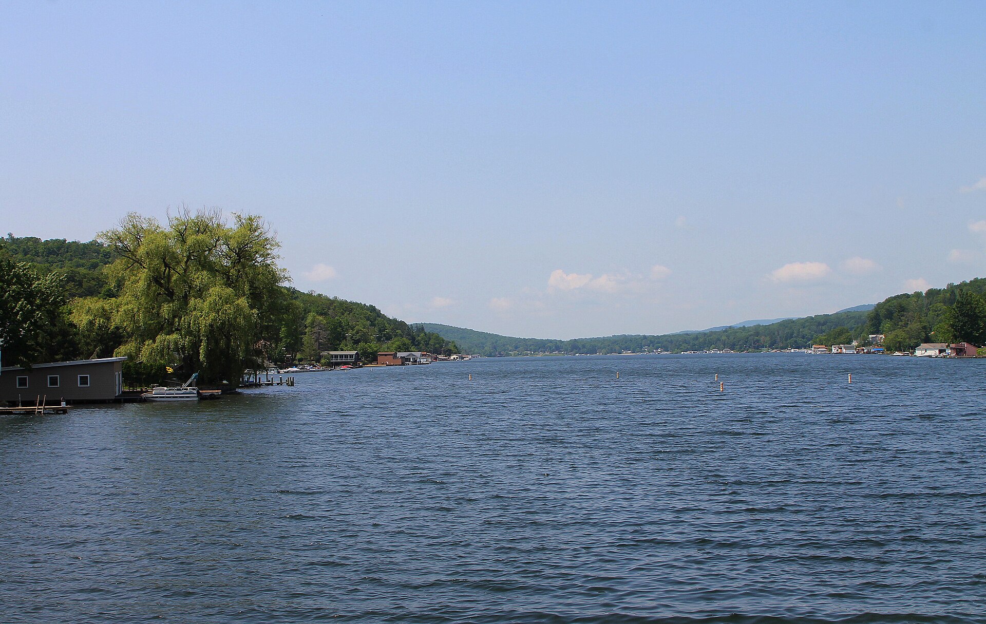 Harveys Lake from the northeast — Pennsylvania