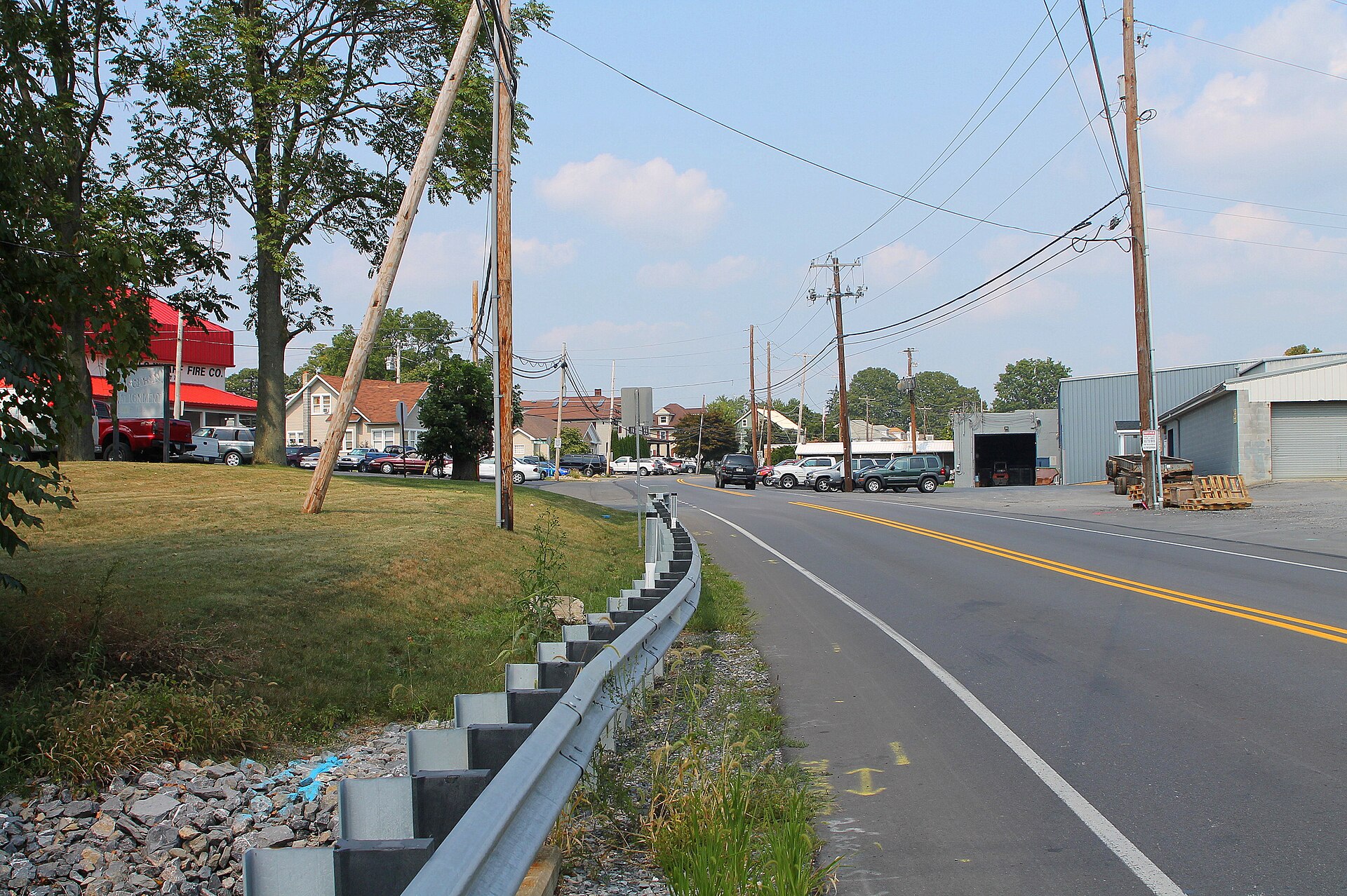 North Old Trail in Hummels Wharf, Pennsylvania