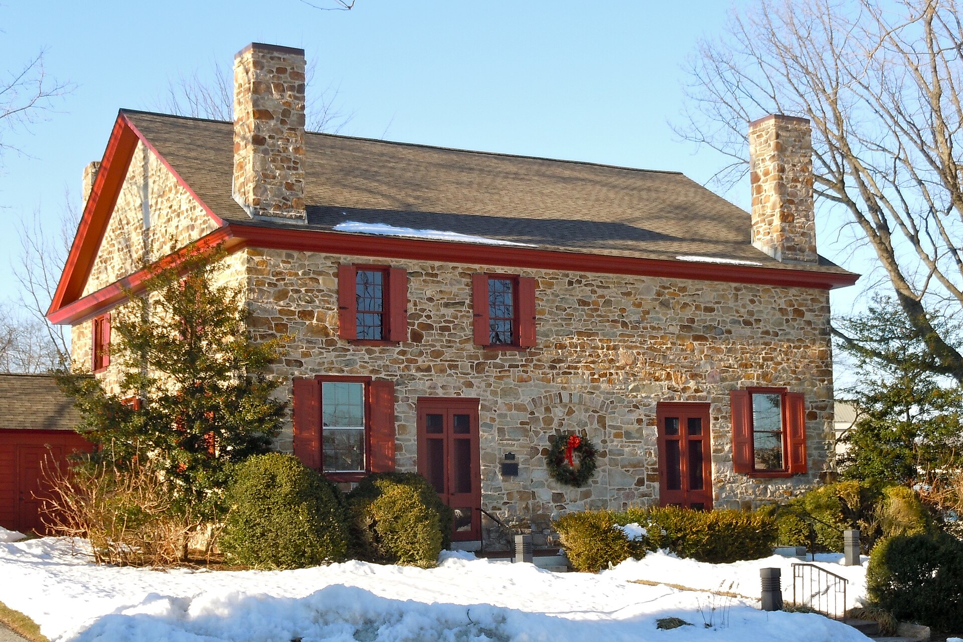 Uwchlan Meetinghouse on the NRHP since September 20, 1973. — Lionville, Pennsylvania