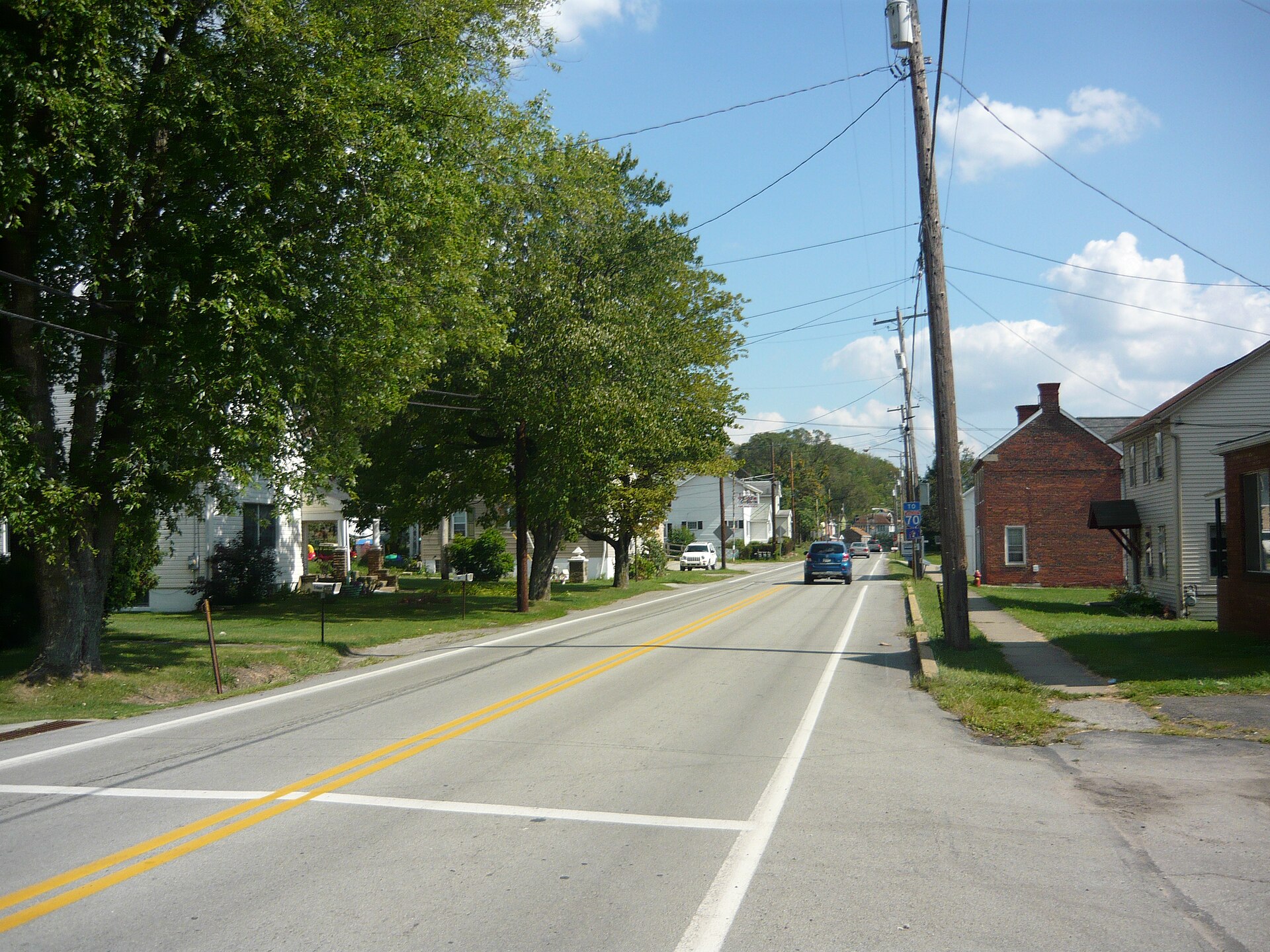 Main Street in Madison, Pennsylvania