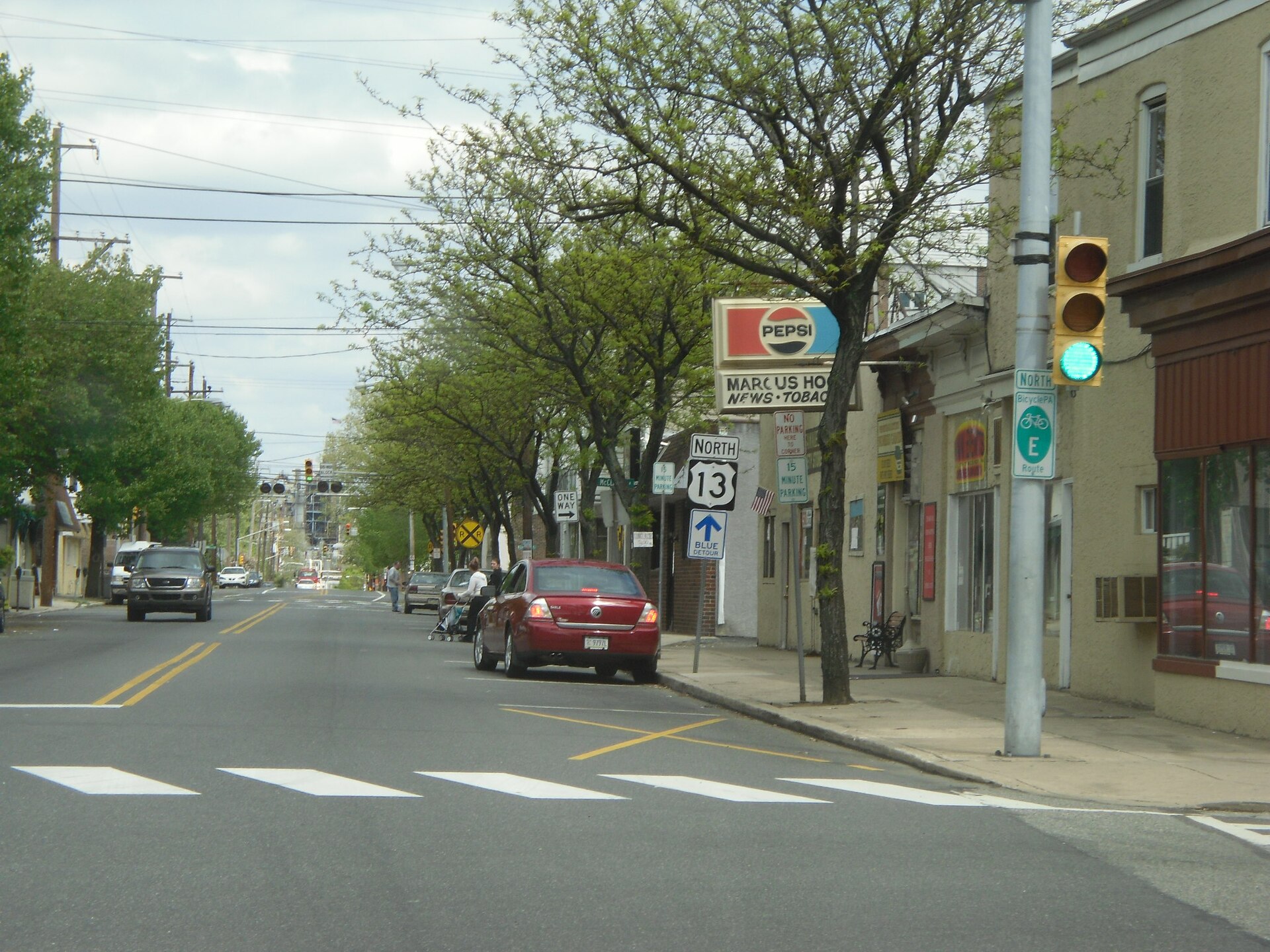 US Route 13 - Pennsylvania in Marcus Hook