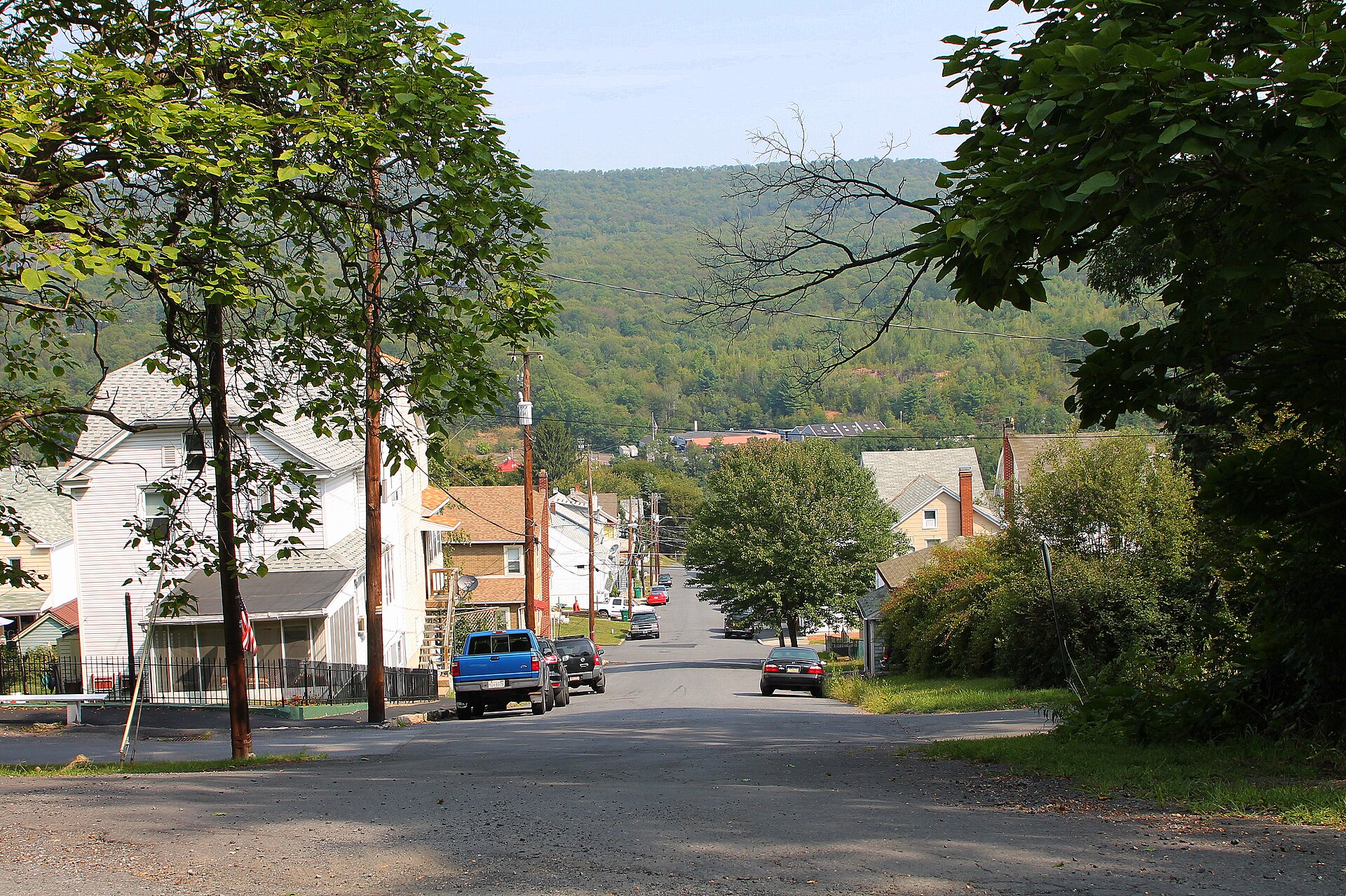 Street scene in Marshallton, Pennsylvania
