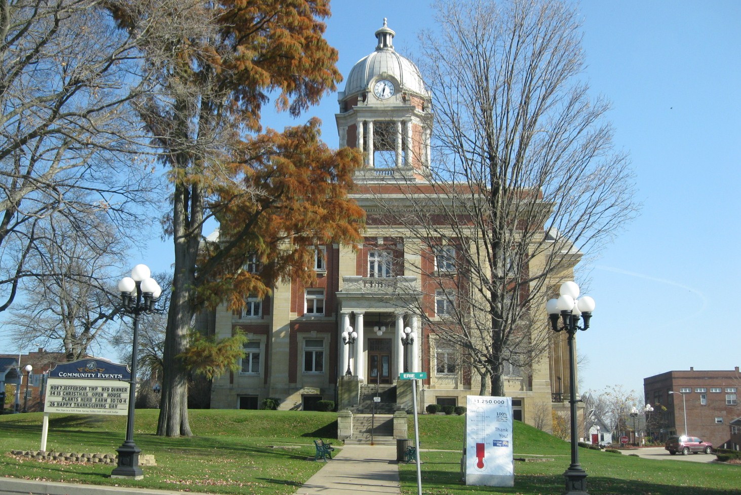 Courthouse in Mercer, Pennsylvania