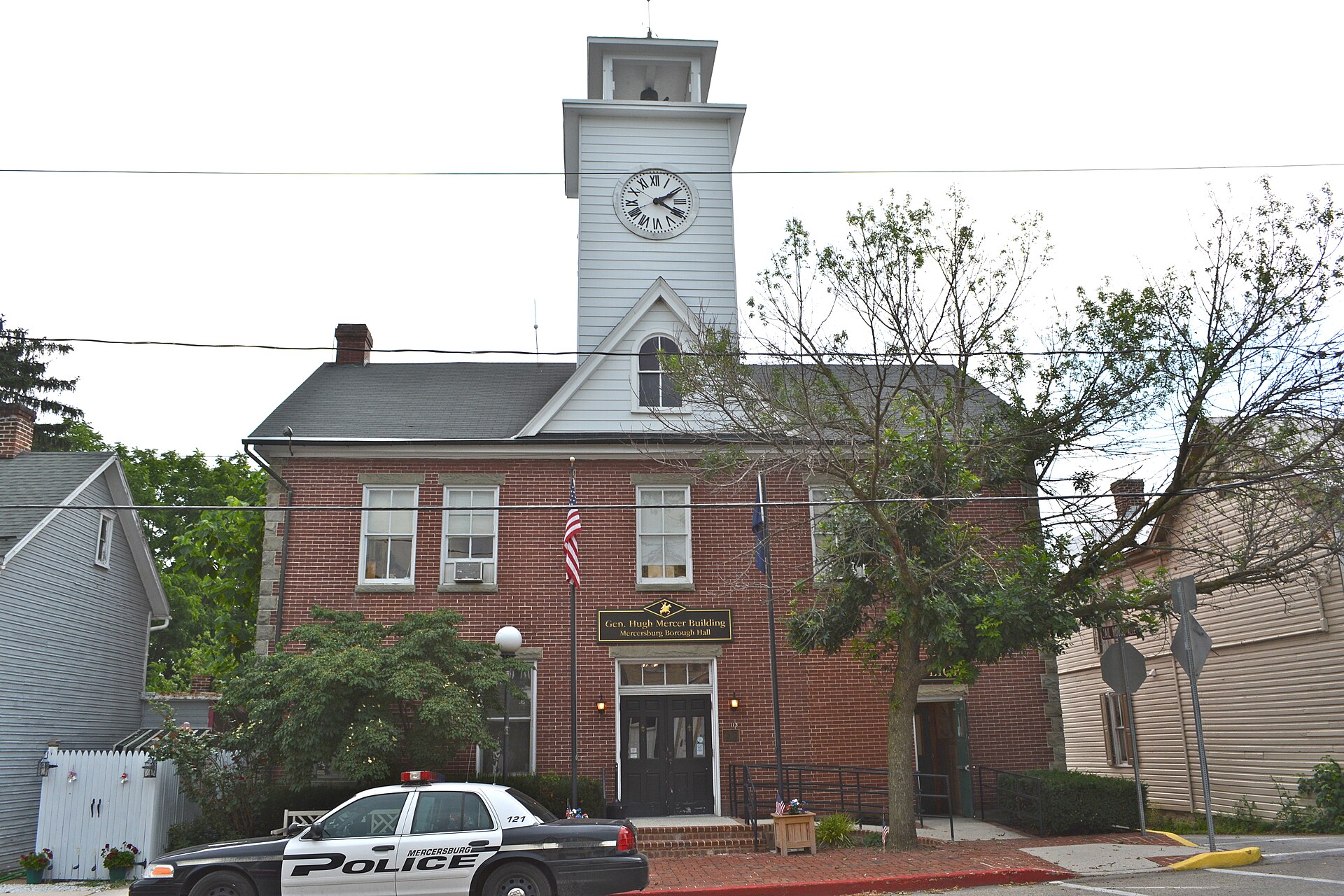 Building in Mercersburg Historic District. — Pennsylvania
