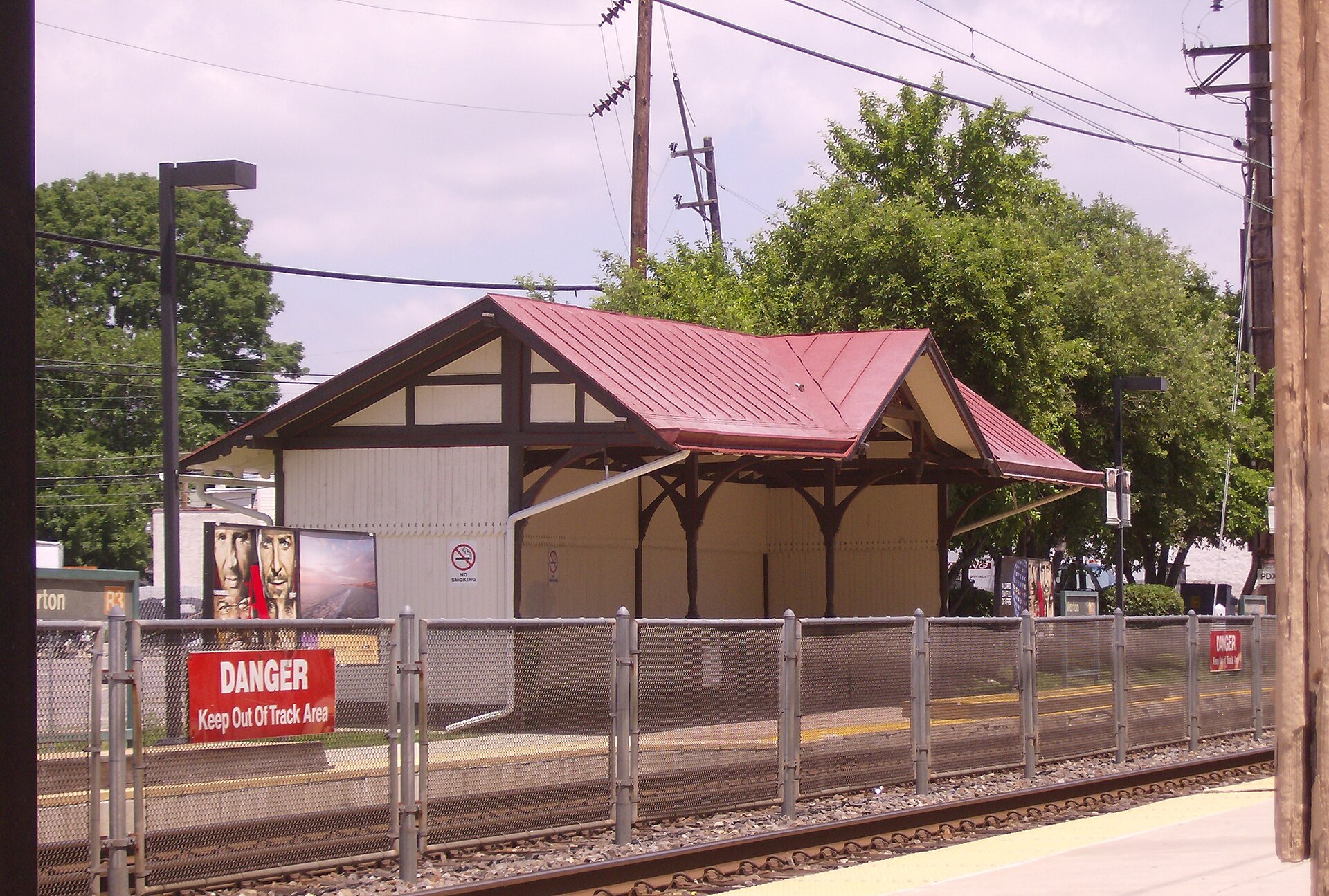 Morton train station — Pennsylvania