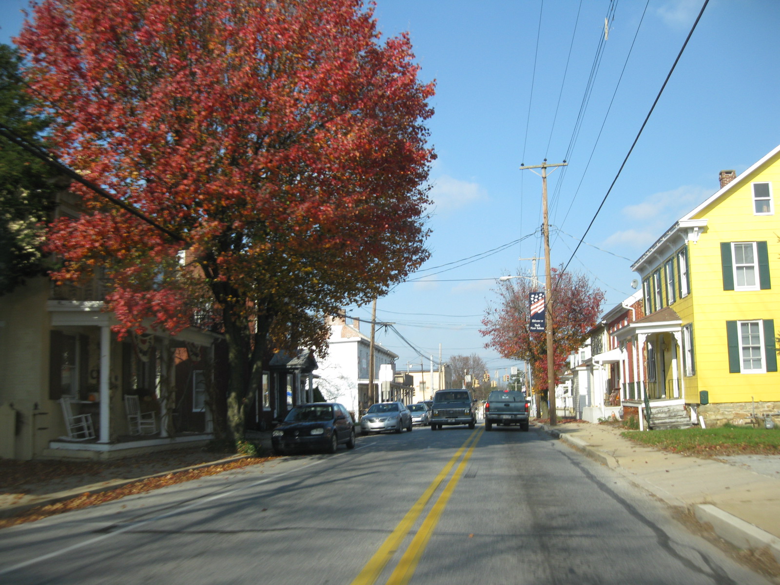 Outdoor view in New Salem, Pennsylvania