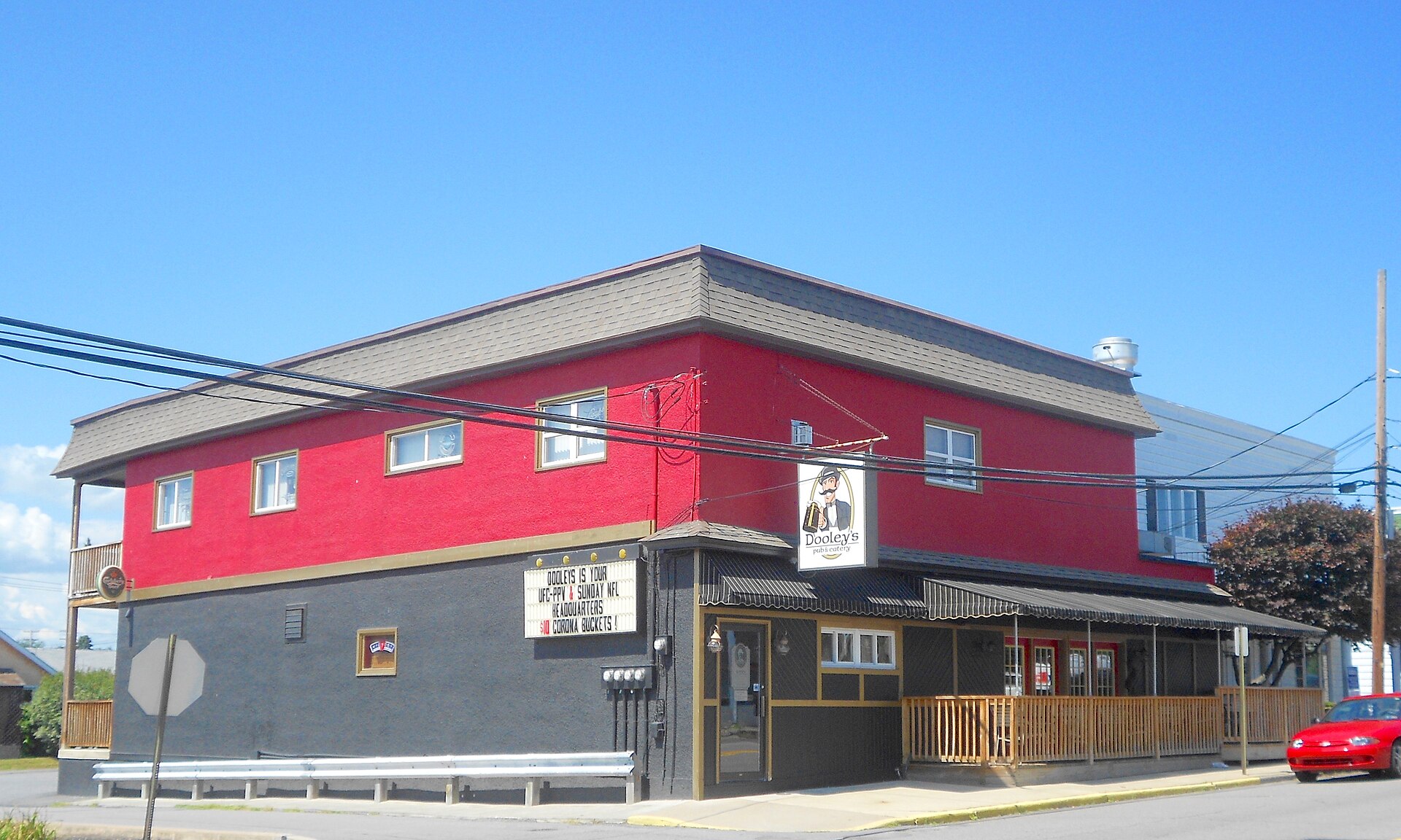 Dooley's Pub in Old Forge, Pennsylvania (none of the other photos turned out!)