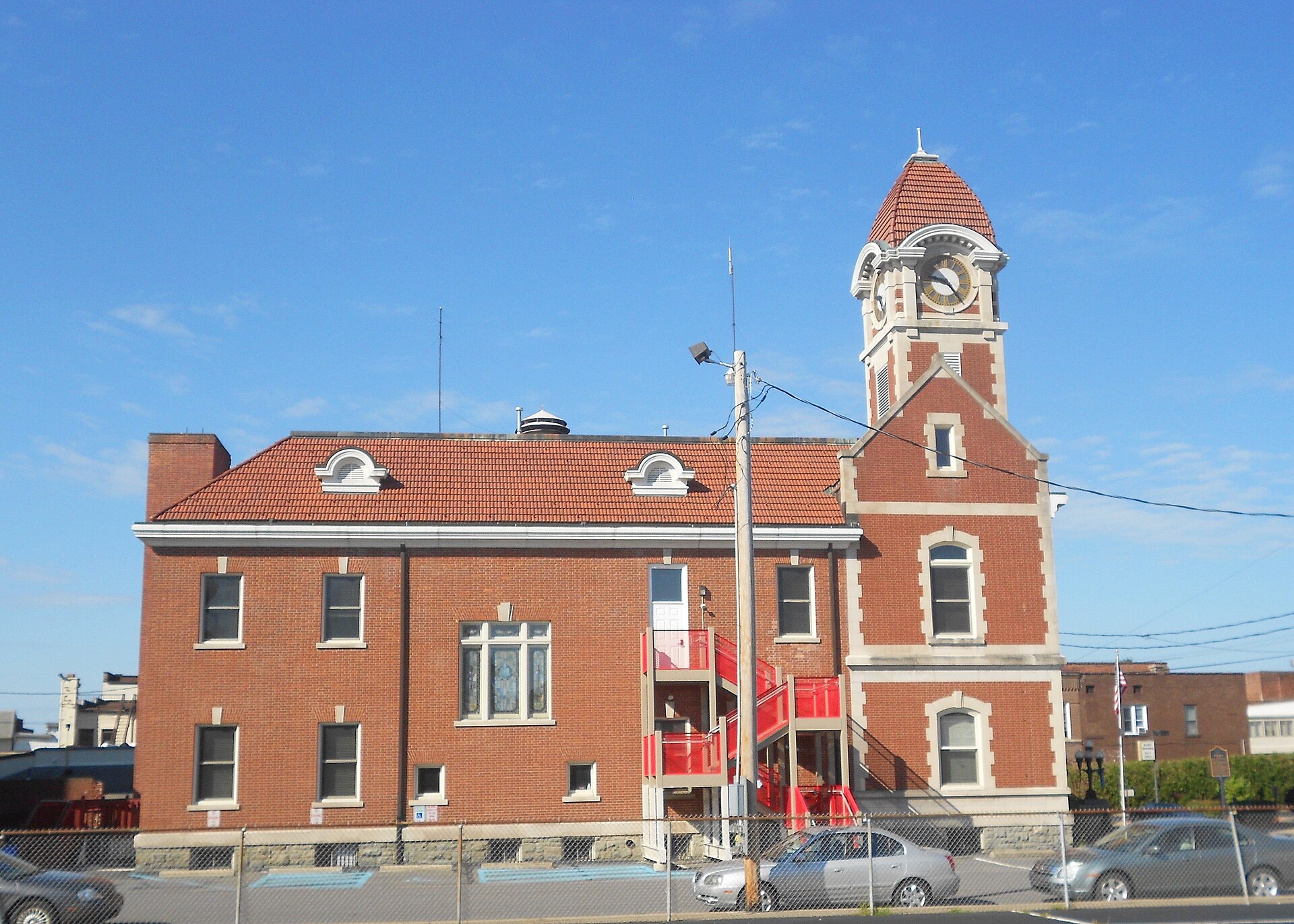Borough Hall in Olyphant, Pennsylvania