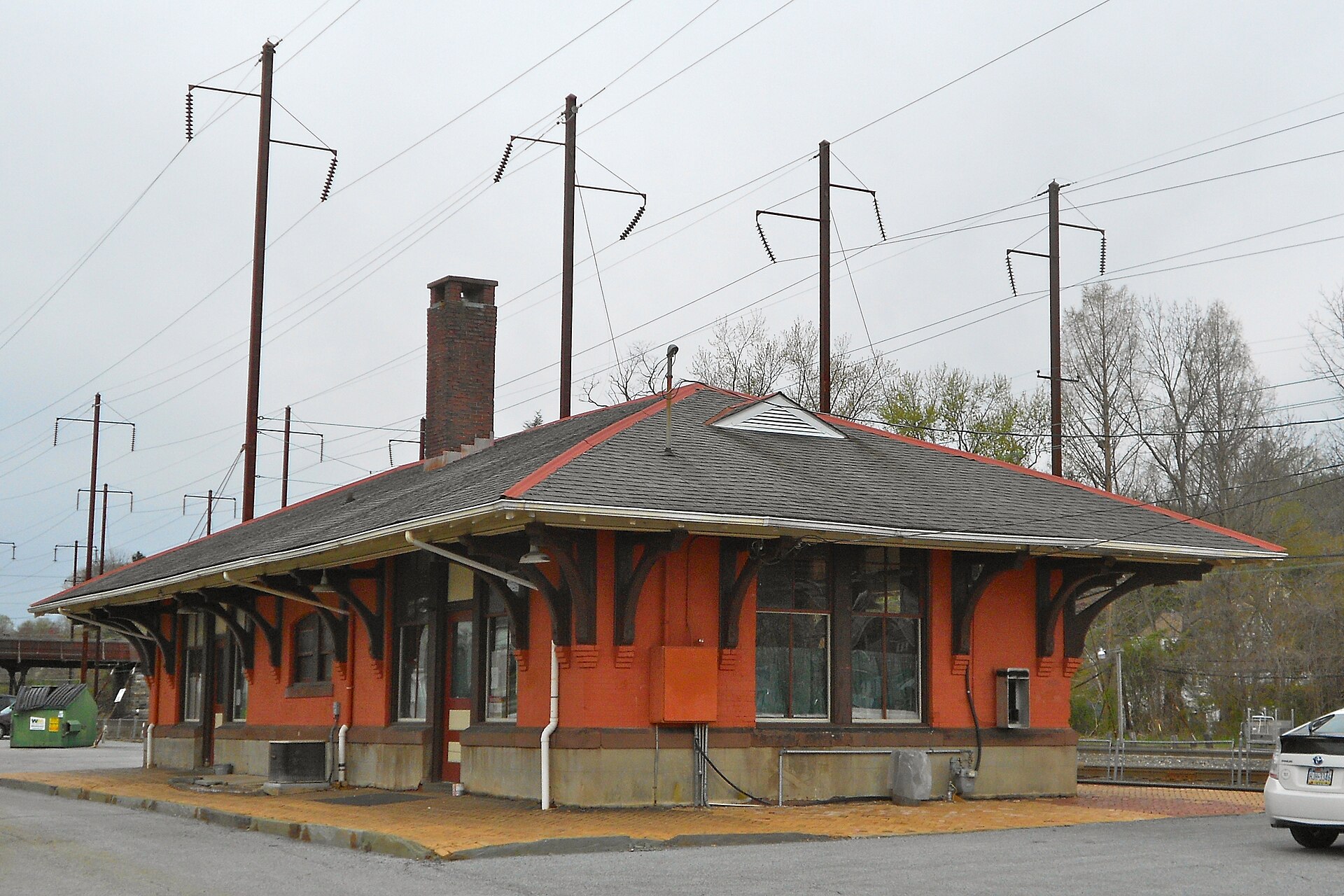 Amtrak station in Parkesburg, Pennsylvania