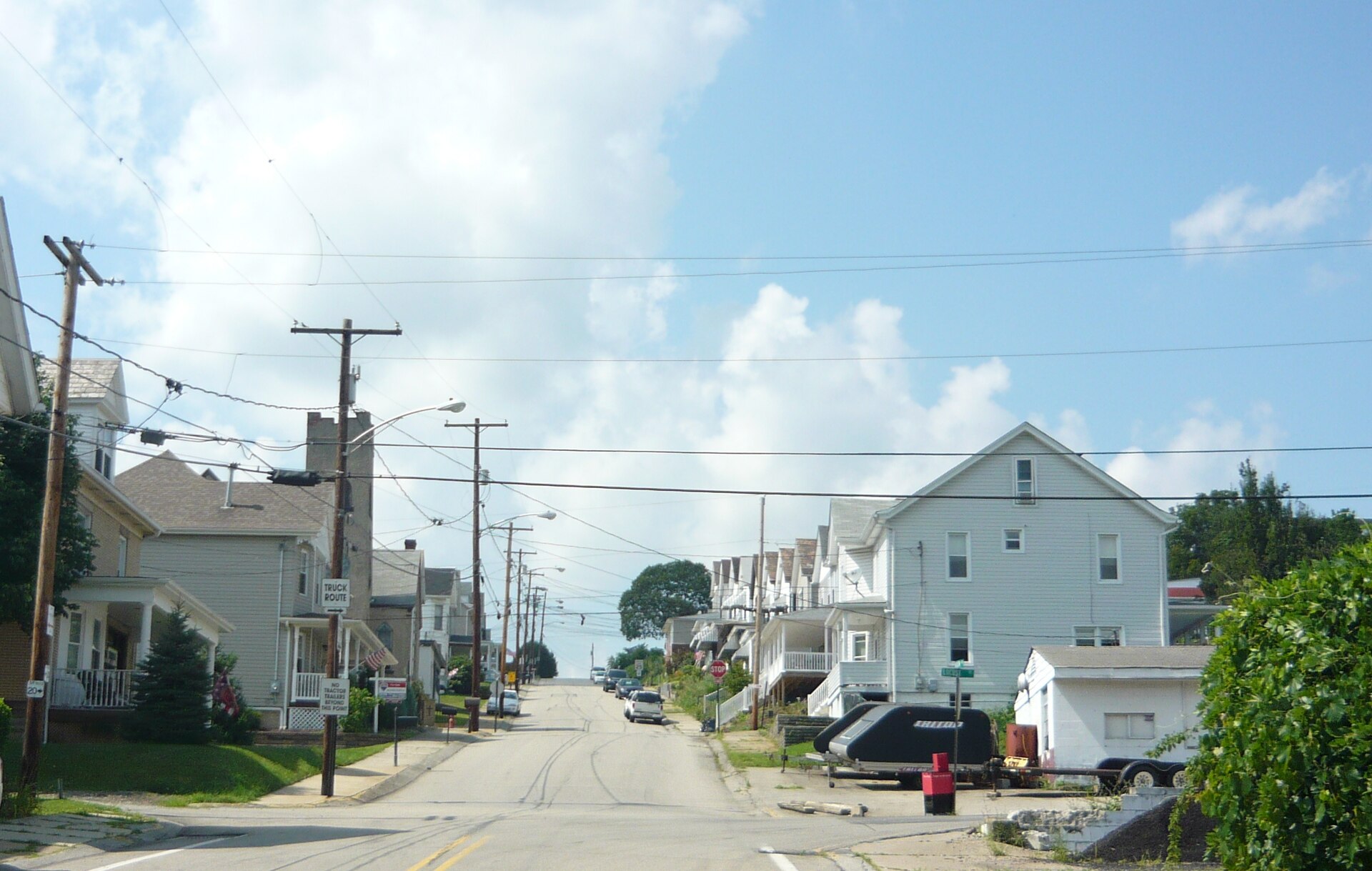 Street scene in Penn, Pennsylvania