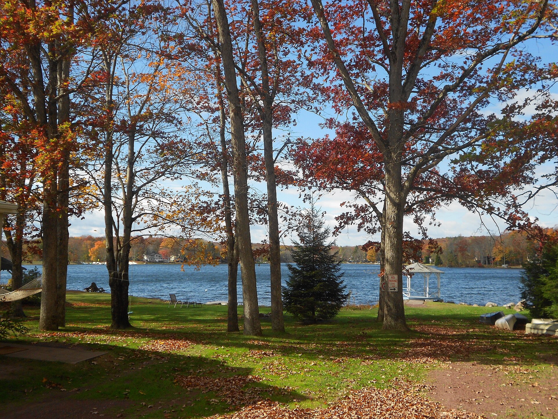 Penn Lake in the borough of Penn Lake Park, Luzerne County, Pennsylvania