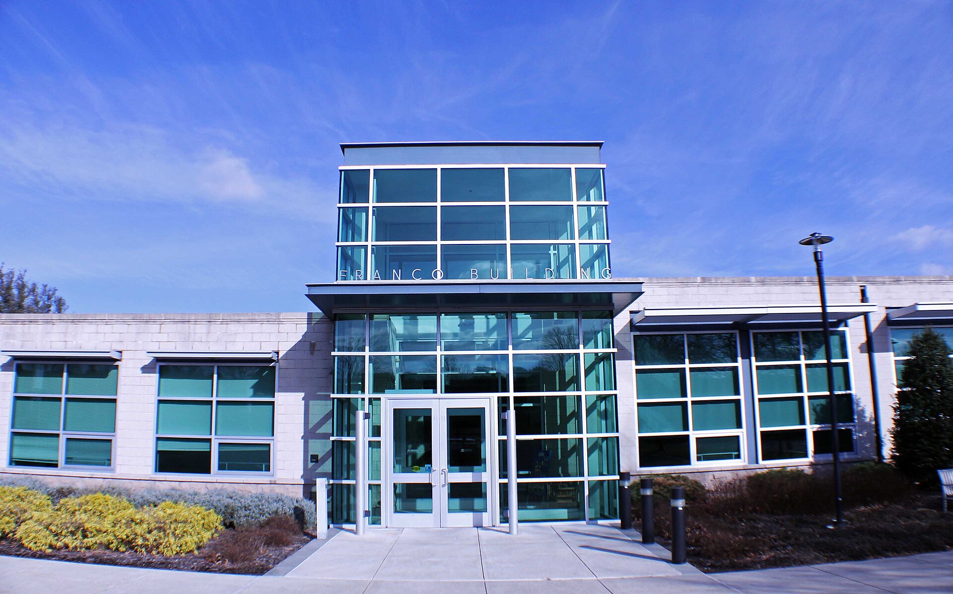 Front View of the Franco Building at Penn. State Berks — Penn State Berks, Pennsylvania
