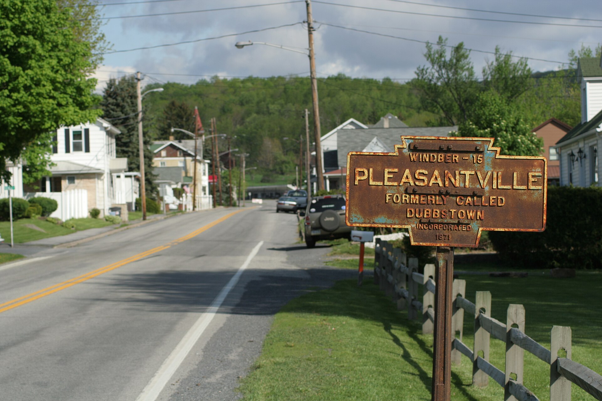 Outdoor view in Pleasantville, Pennsylvania