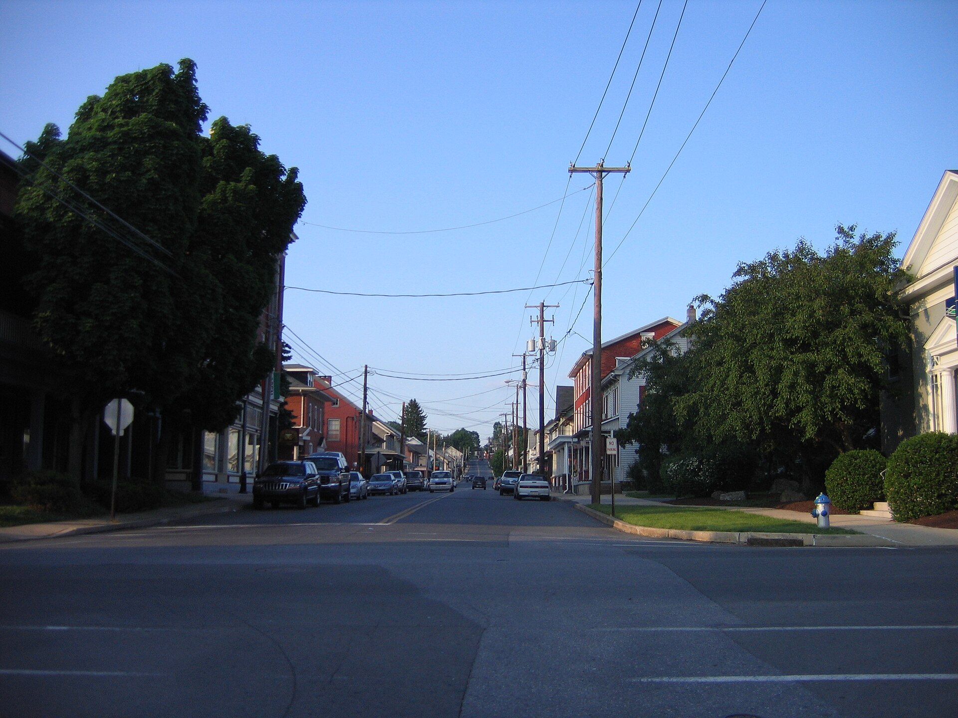 State Street (former SR 272) at Church Street, Reamstown, Pennsylvania Camera location40° 12′ 41.3″ N, 76° 07′ 24.9″ W View this and other nearby images on: OpenStreetMap 40.211472; -76.123583