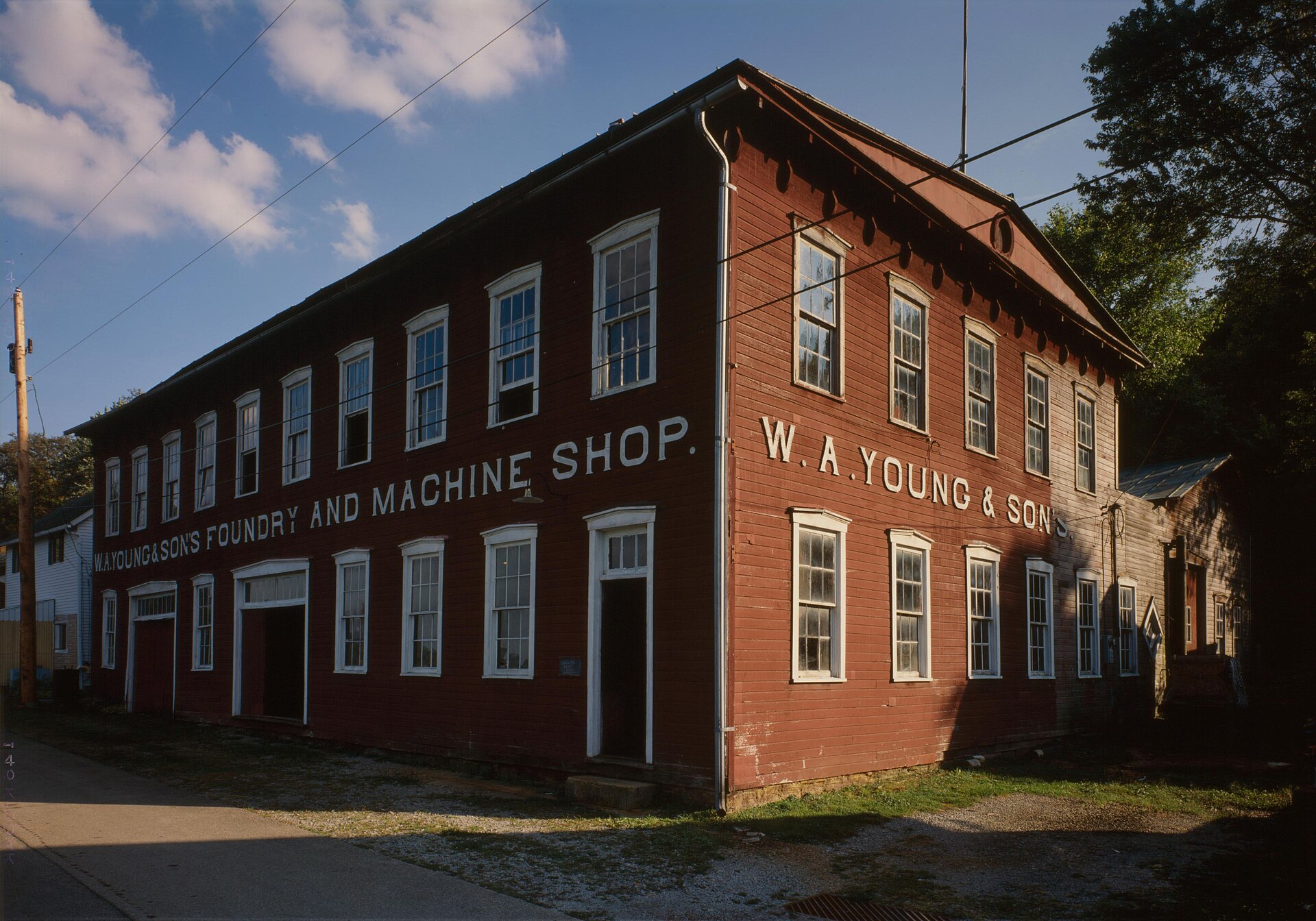Front of the W.A. — Rices Landing, Pennsylvania