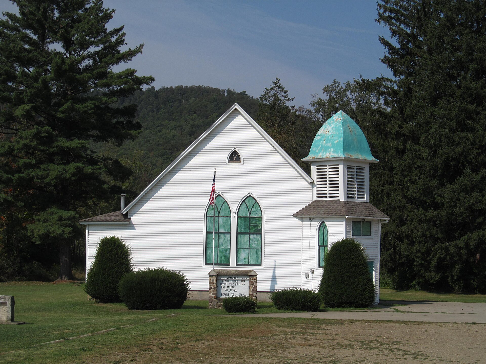 Outdoor view in Roulette, Pennsylvania