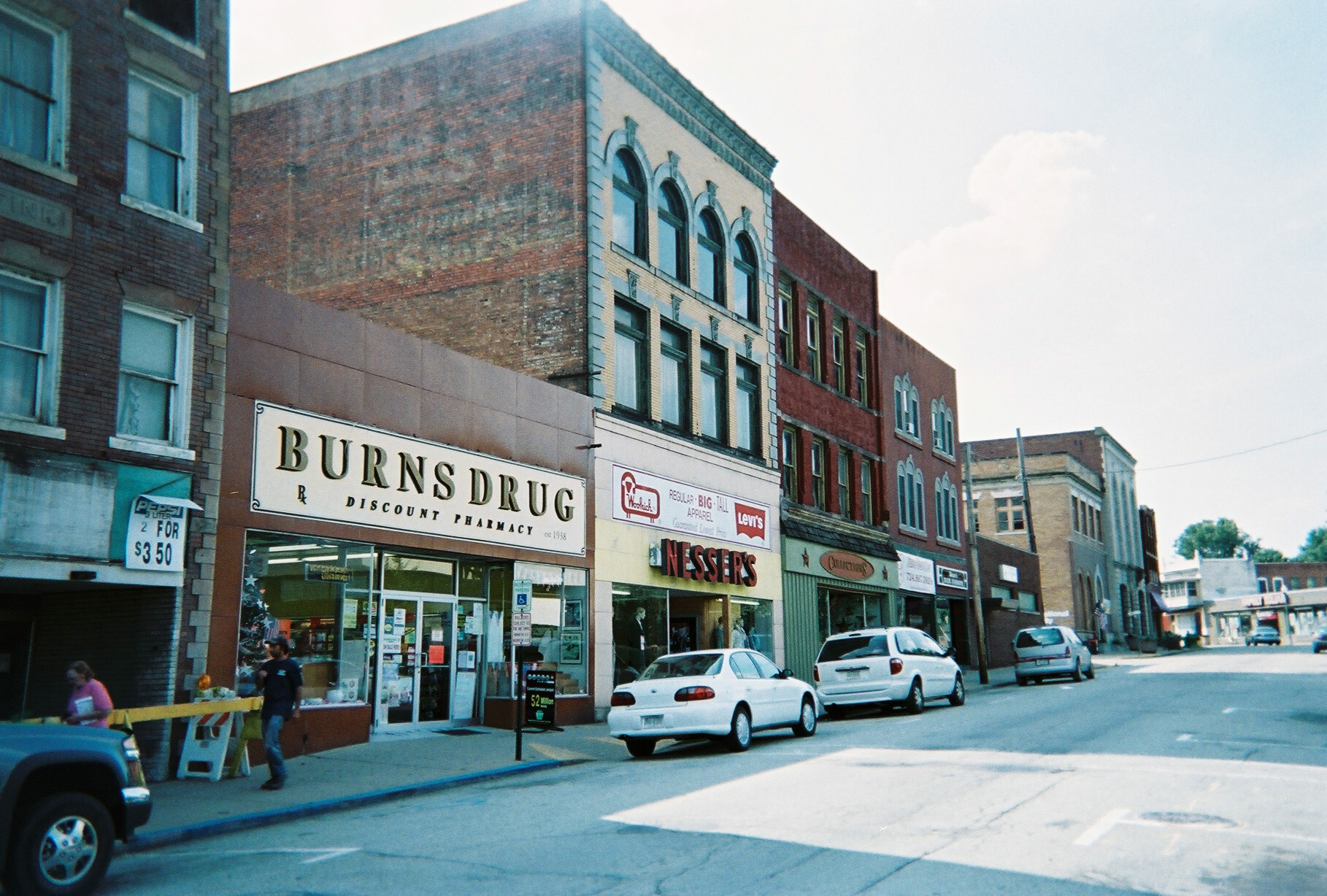 Downtown Scottdale, Pennsylvania (looking northwest on Pittsburgh Street)