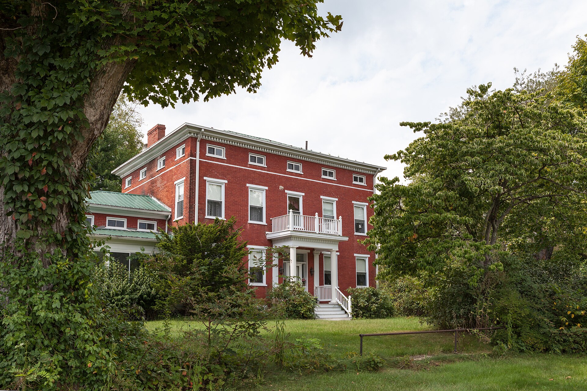 Benjamin B. Leas House, a historic home located at Shirleysburg in Huntingdon County, Pennsylvania