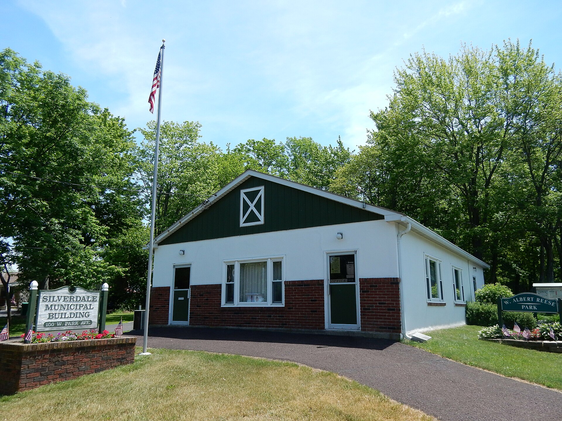 Silverdale Municipal Building, 100 W. Park Ave. Silverdale Borough, Bucks County, PA. — Pennsylvania