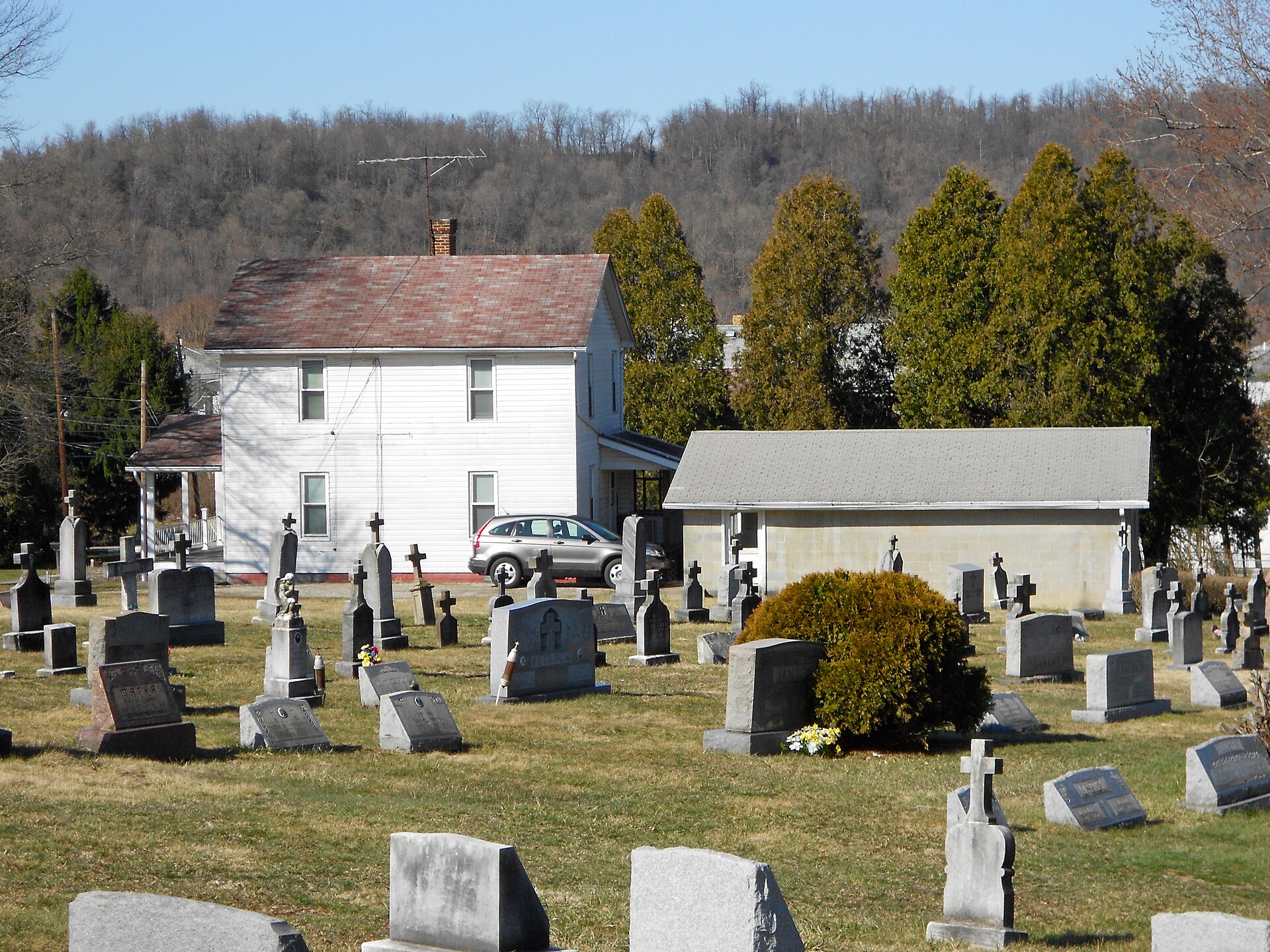 Smock, Pennsylvania in Fayette County.