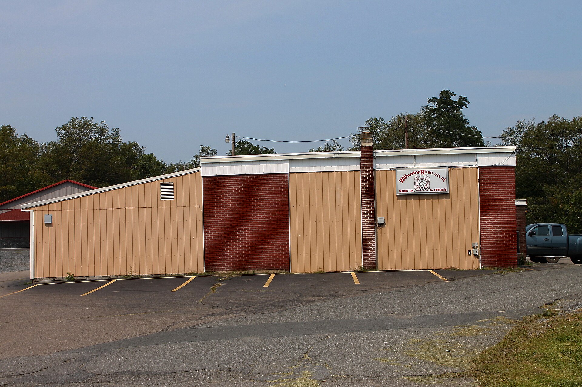Wilburton Number One fire company building — Pennsylvania