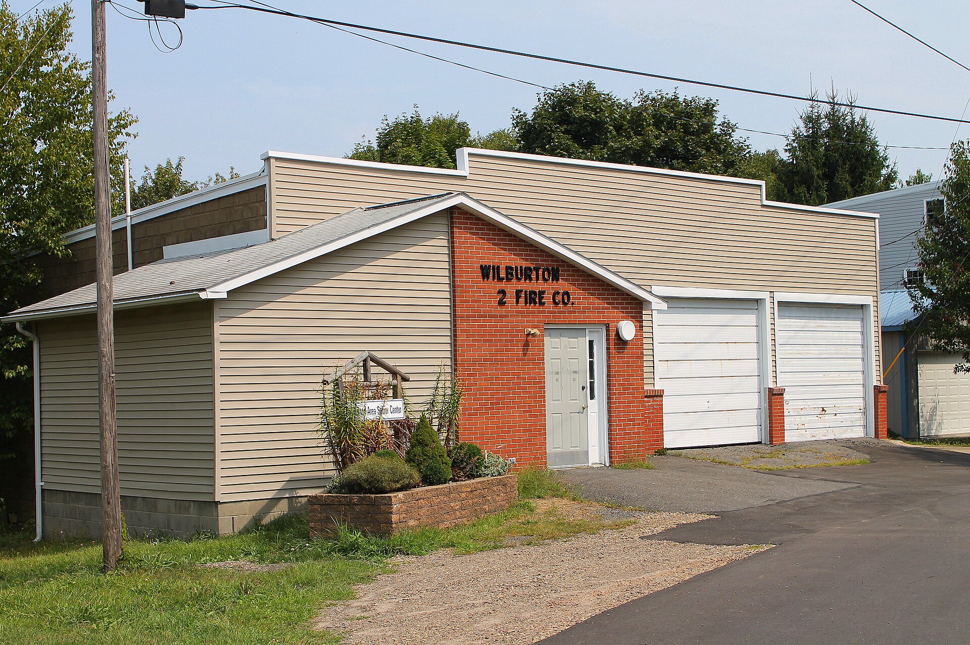 Wilburton Number Two fire company building — Pennsylvania