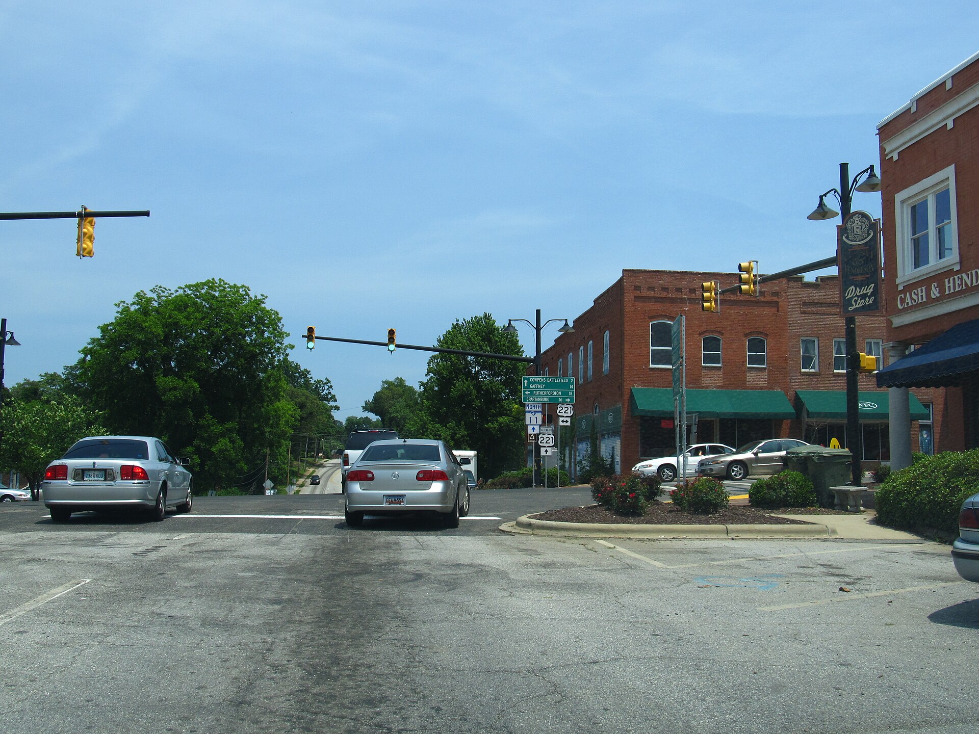 Chesnee is a city in Cherokee and Spartanburg counties in the U.S. — South Carolina
