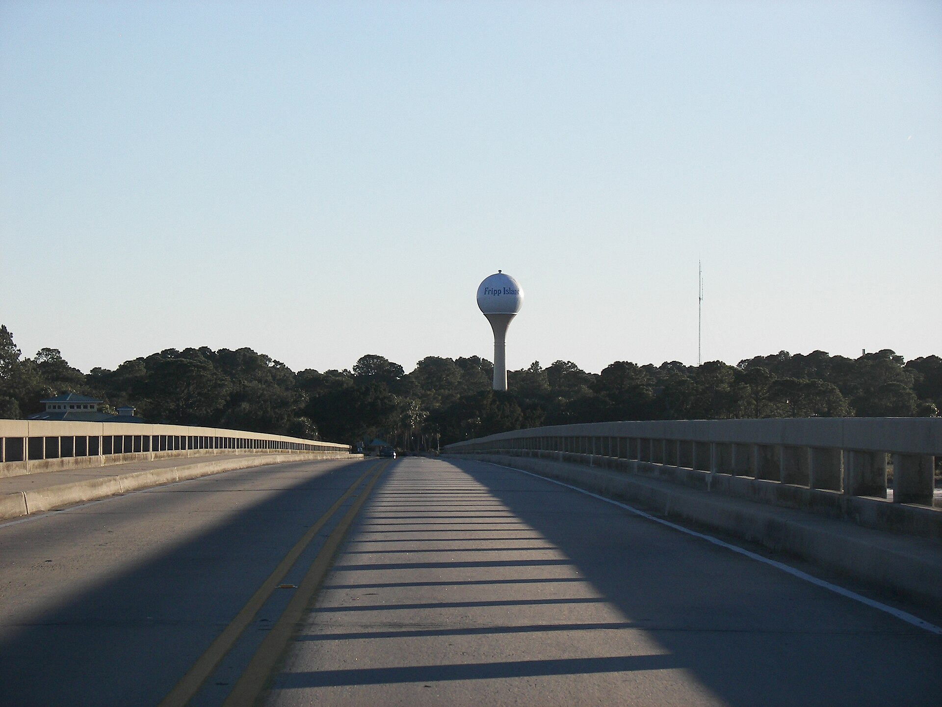 The Fripp Island Water Tower is a major landmark on Fripp Island, South Carolina.