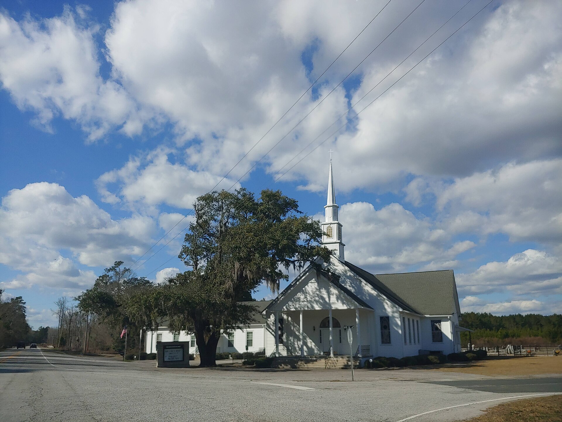 Rice Patch Christian Church in Islandton, SC — South Carolina