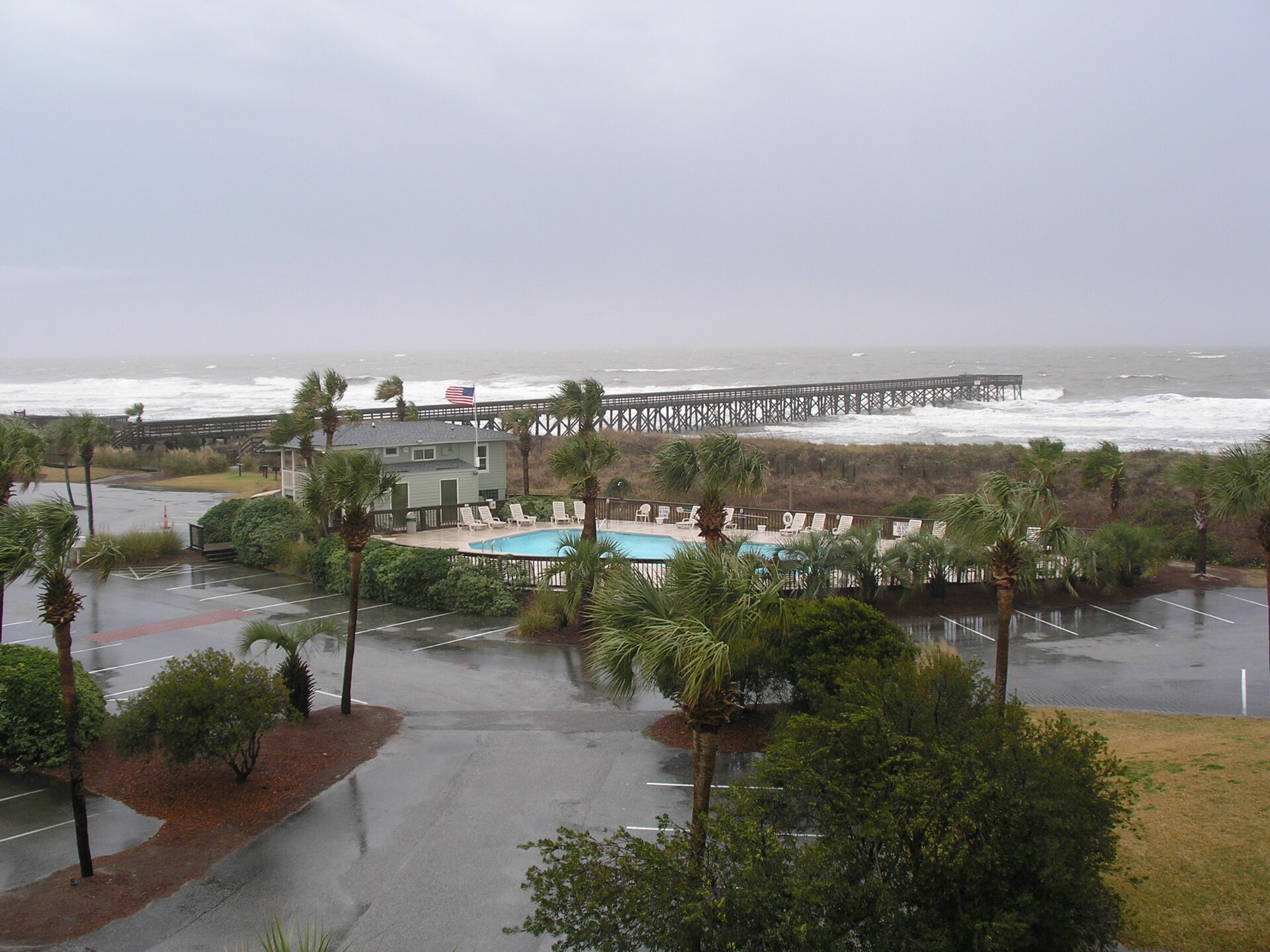 A view of Isle of Palms, South Carolina.