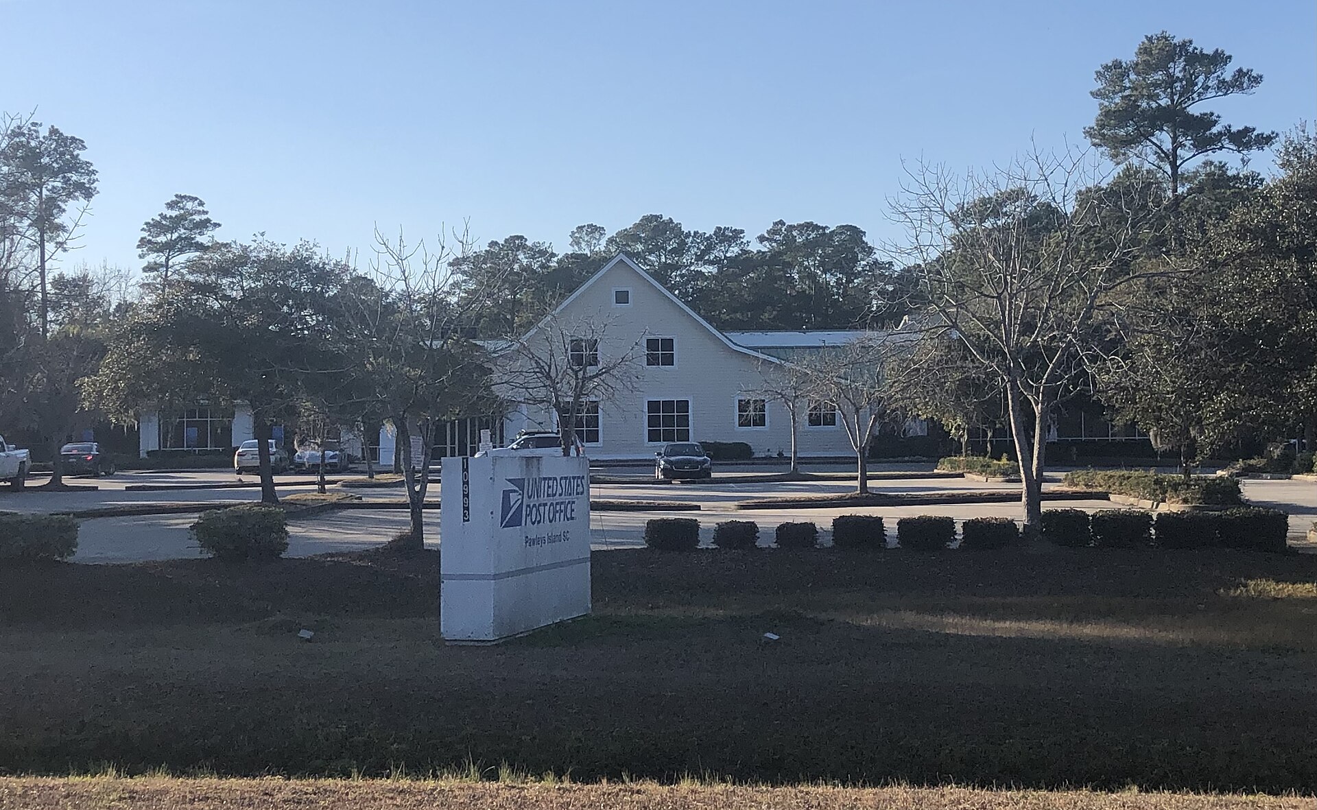 The post office in Pawleys Island, South Carolina.