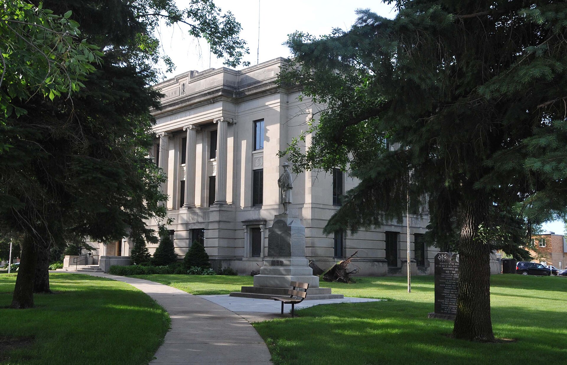 BUILT IN 1929 IN CLASSICAL REVIVAL STYLE — Codington County, South Dakota