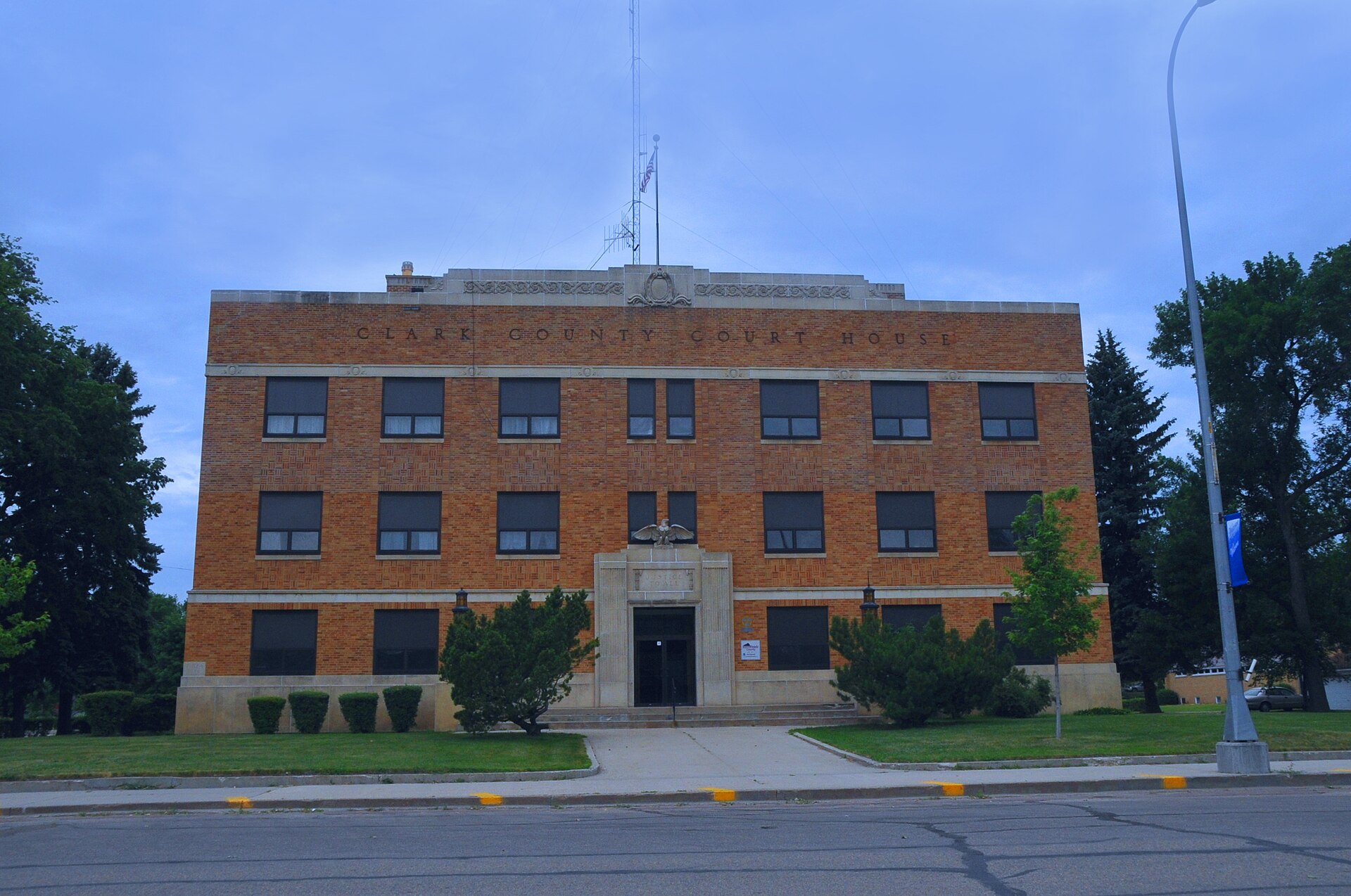 Courthouse in Clark, South Dakota