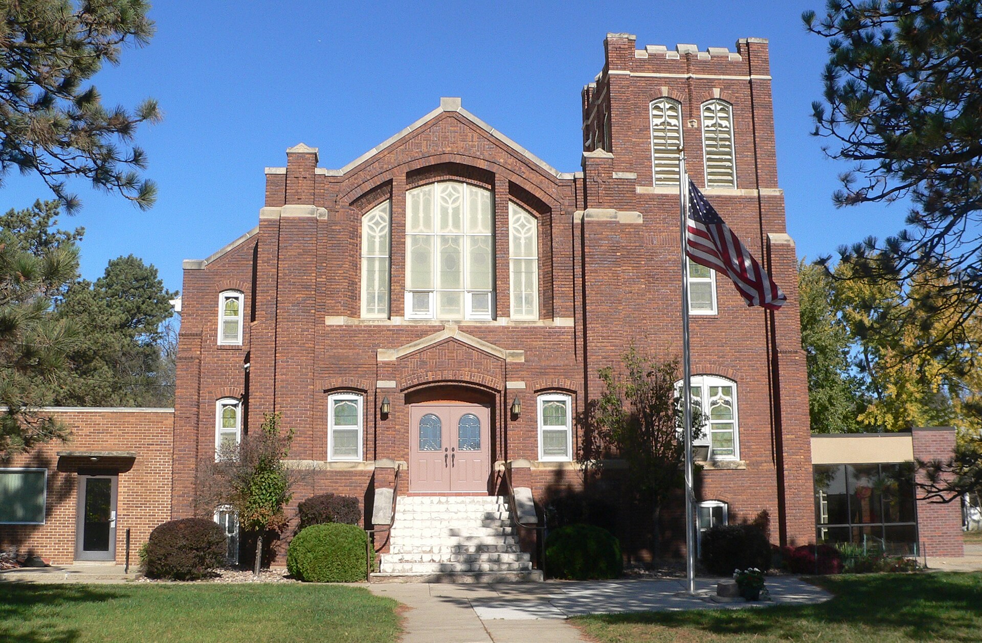 Church in Mission Hill, South Dakota