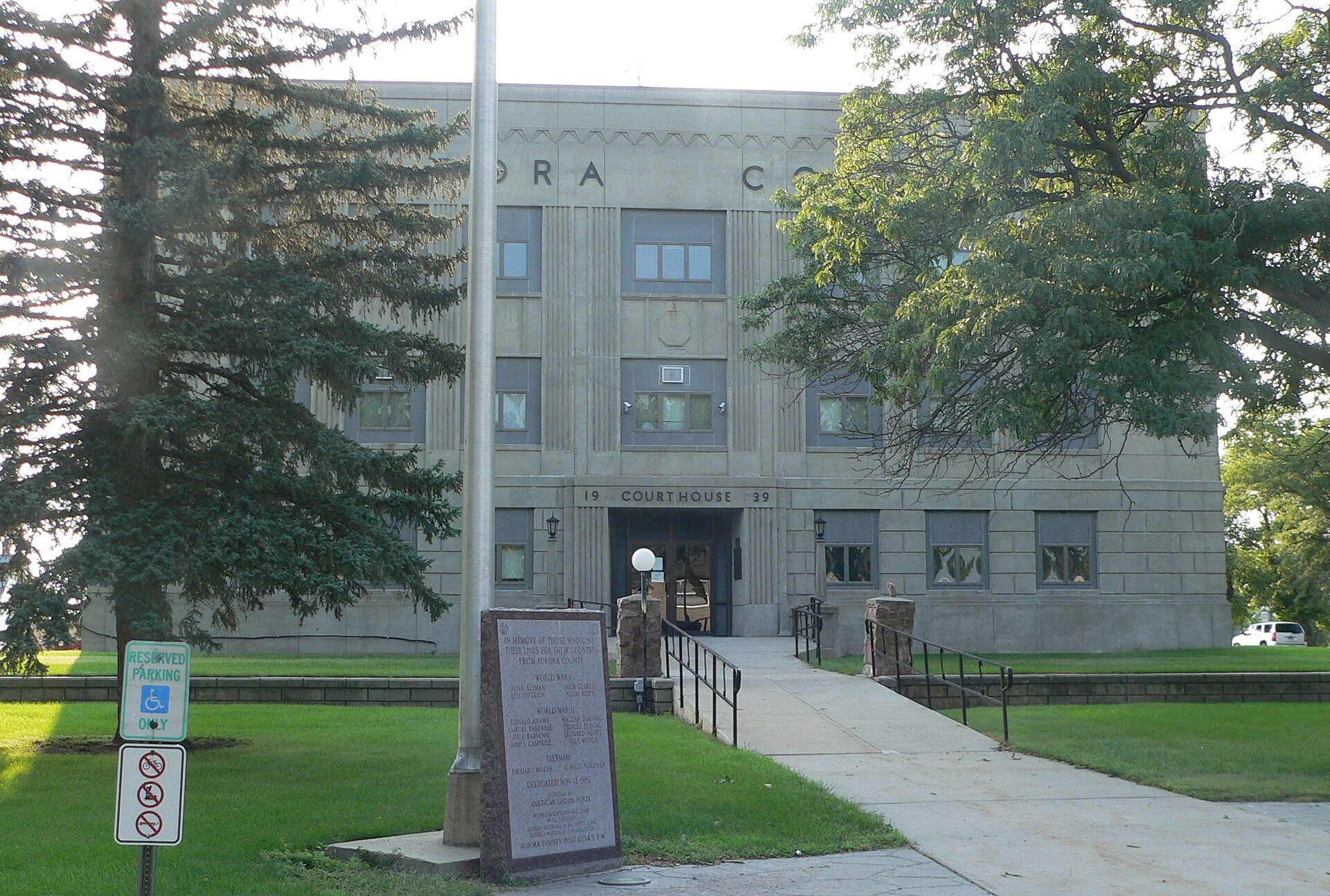 Courthouse in Plankinton, South Dakota