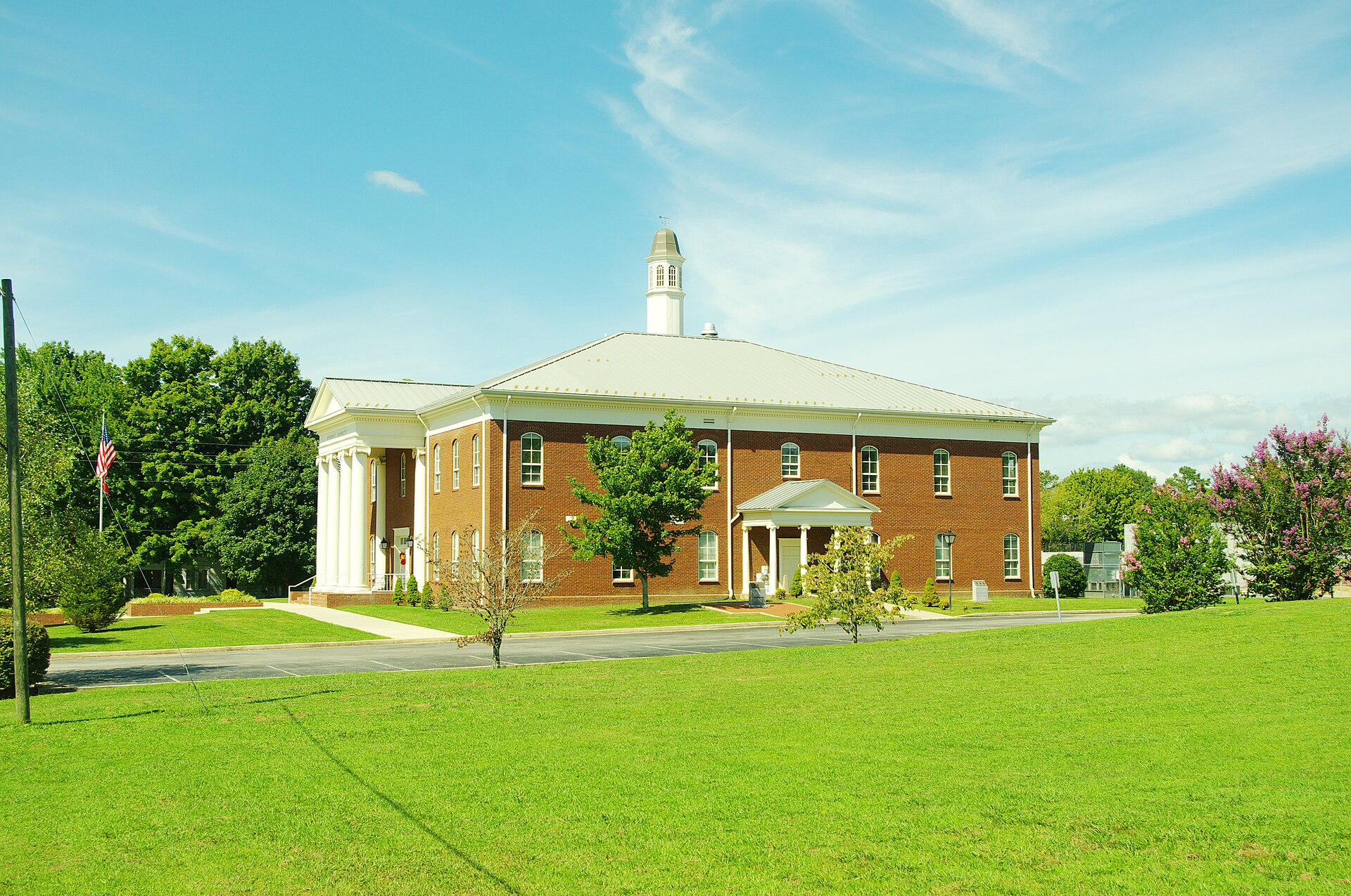 Grundy County Courthouse in Altamont, Tennessee, United States.