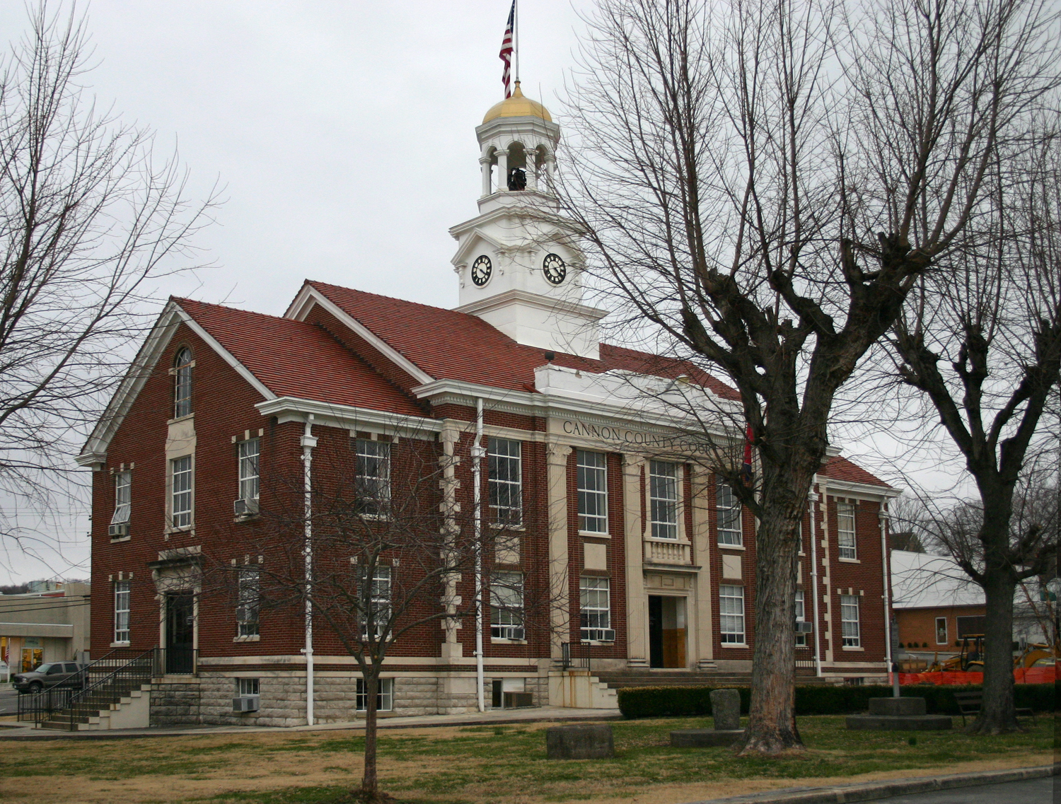 Cannon County Courthouse, Woodbury, Tennessee.