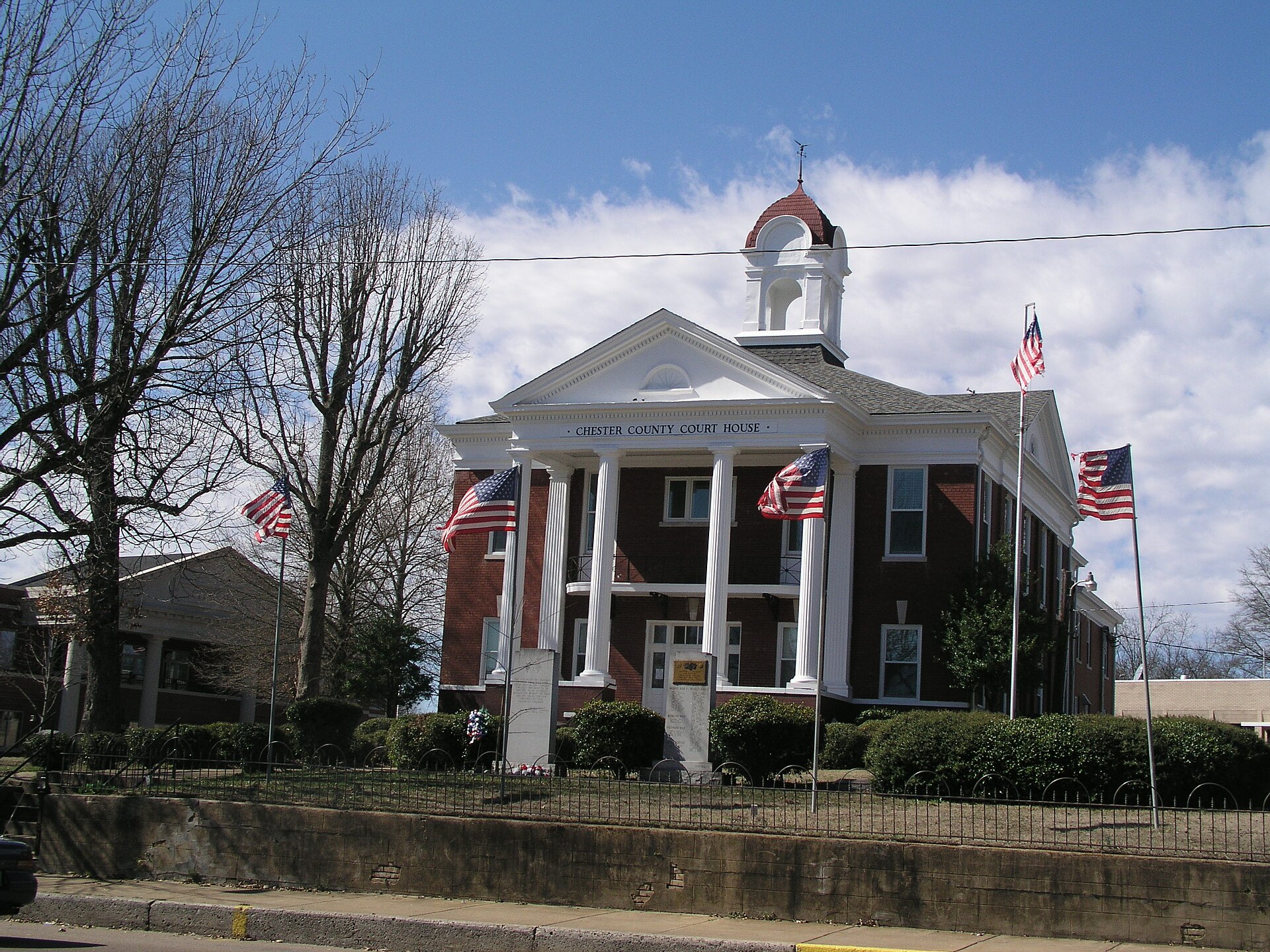 Chester County Courthouse in Henderson, Tennessee, United States