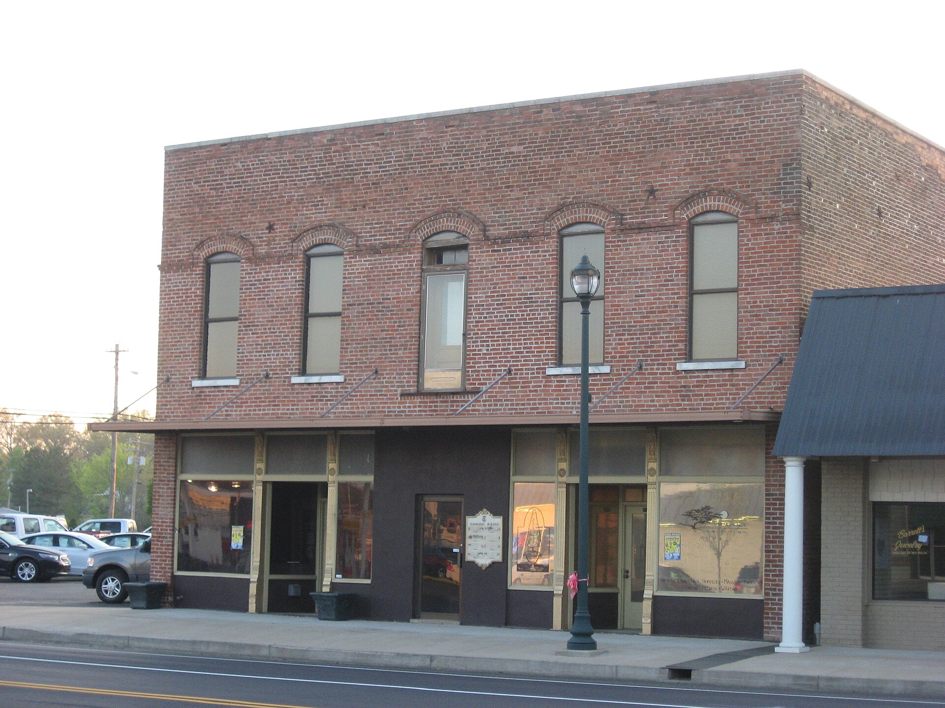 Front and southern side of the John P. — Decatur County, Tennessee