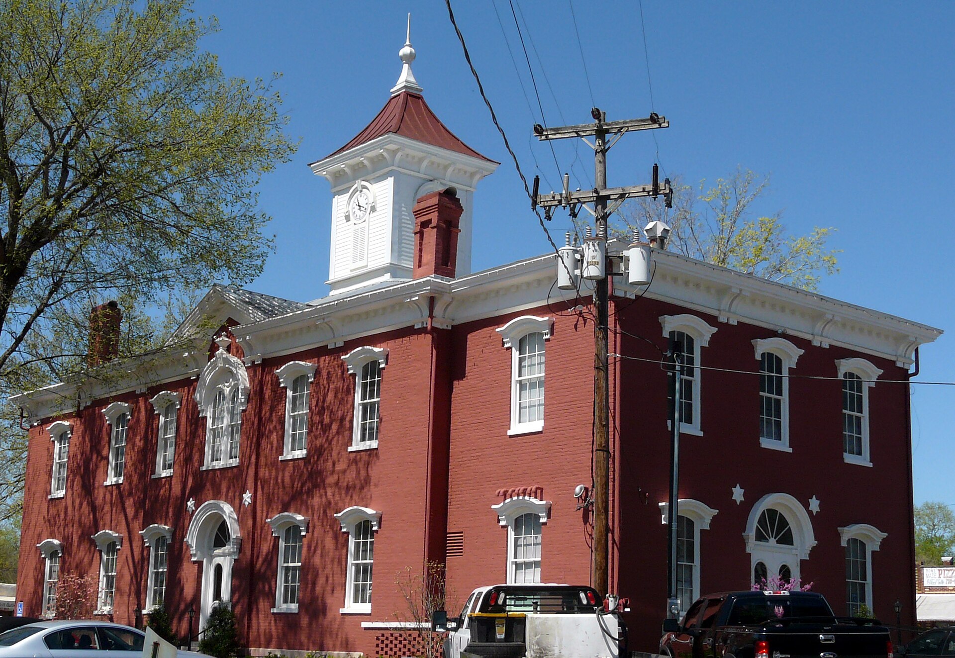 Moore County Courthouse in Lynchburg Tennessee