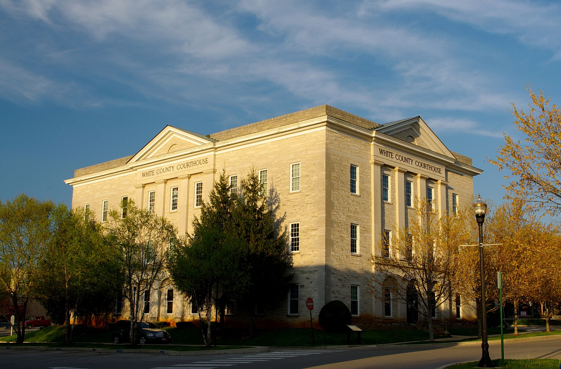 White County Courthouse in Sparta, Tennessee, USA.