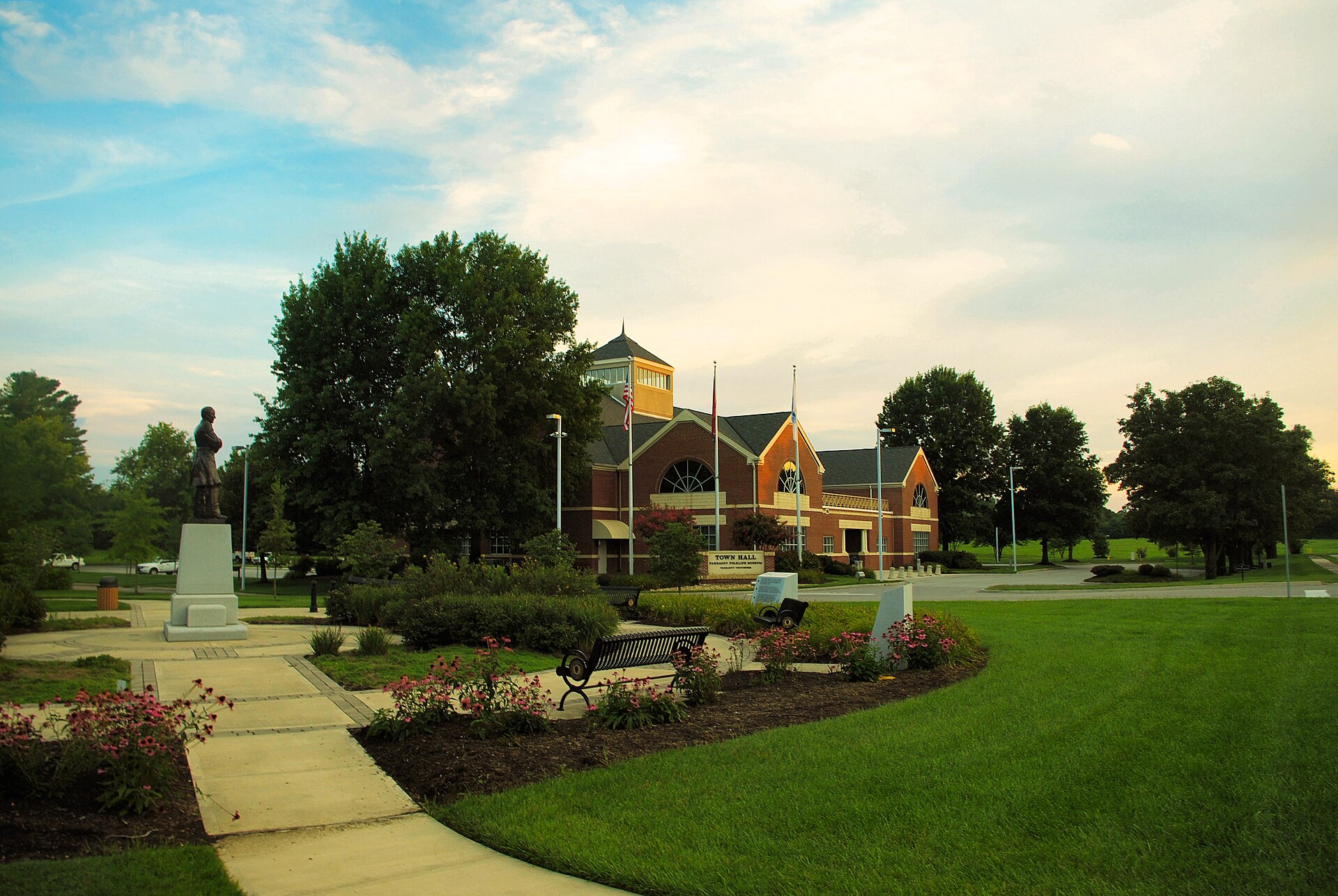 Farragut Town Hall and Folklife Museum in Farragut, Tennessee, United States.