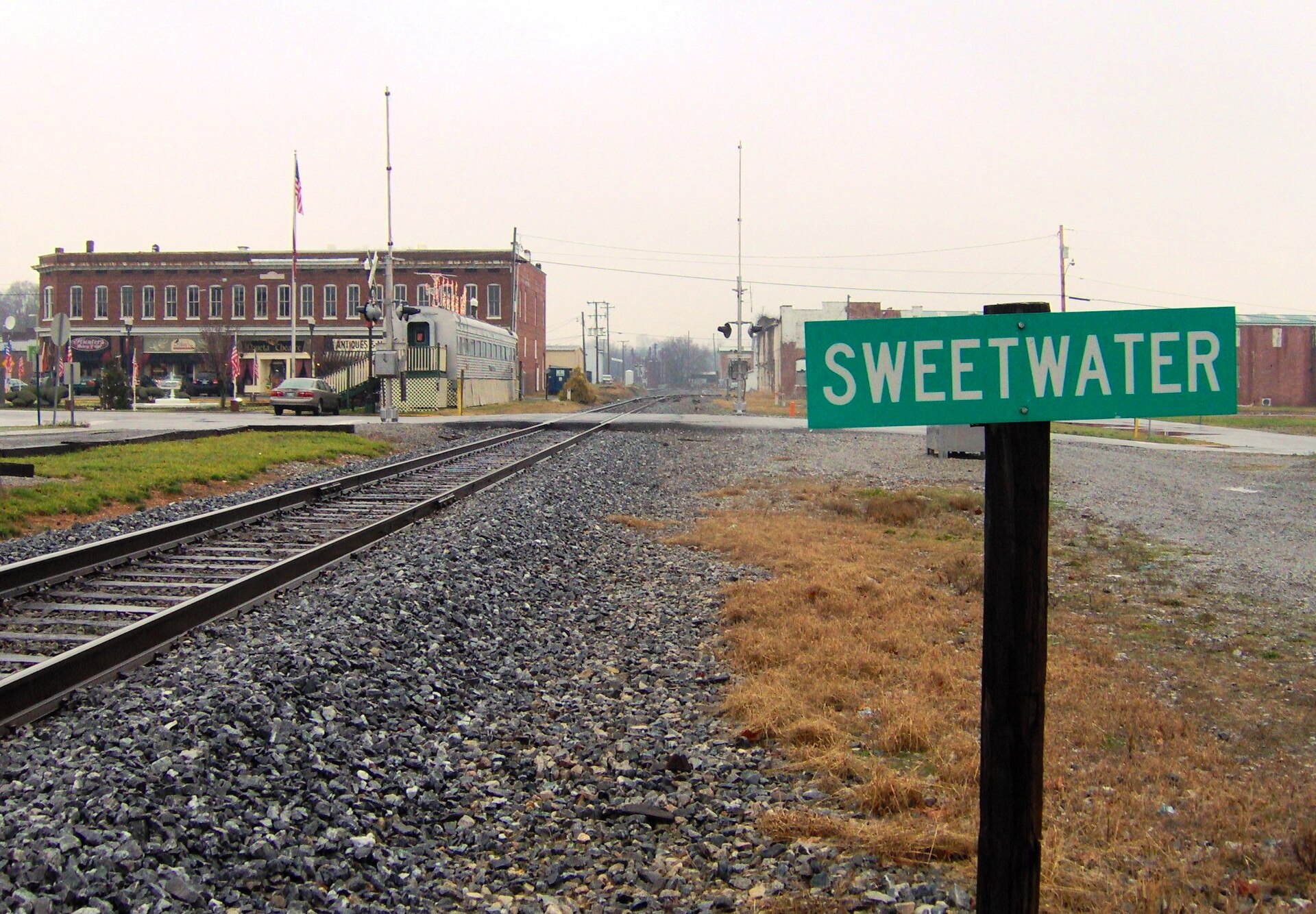 Sweetwater, Tennessee, located in the Southeastern United States.