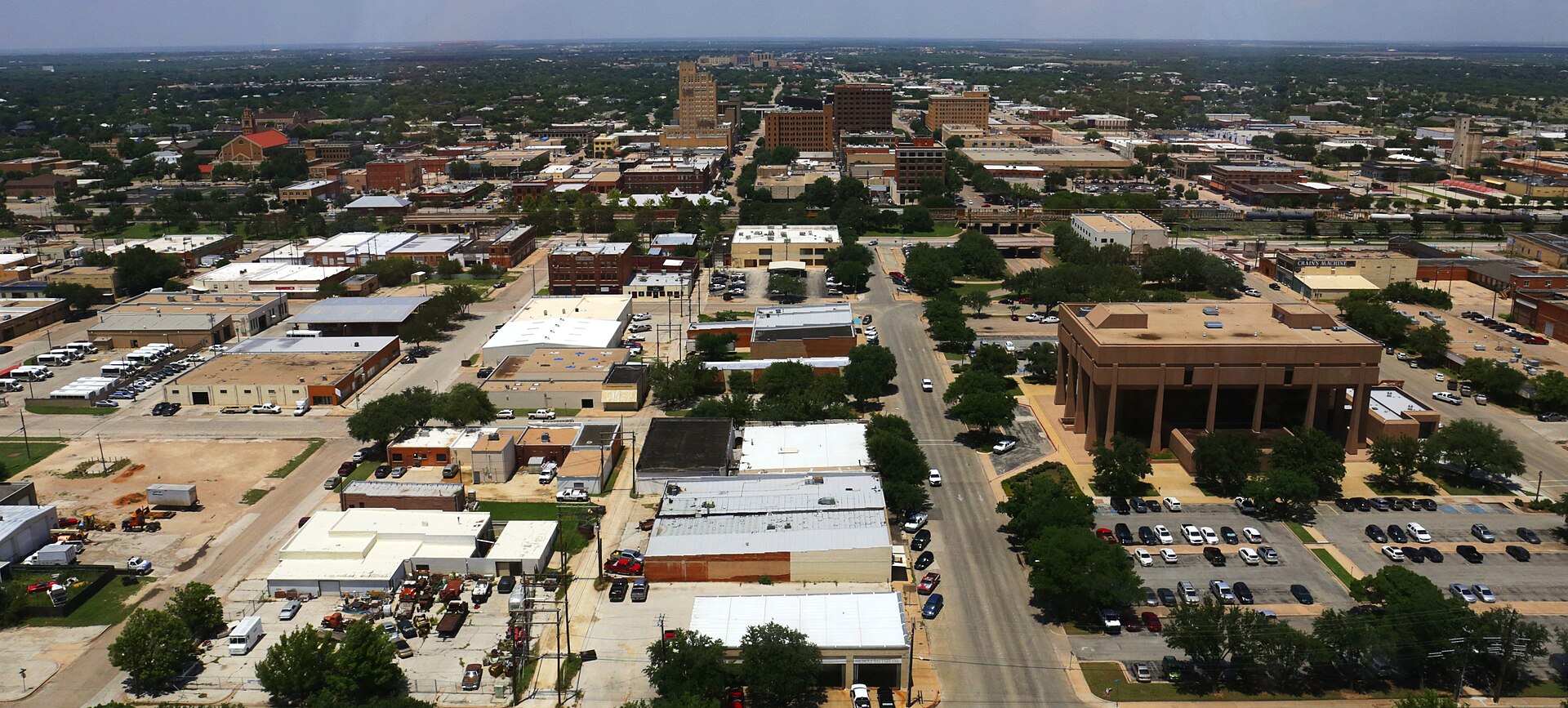 A shot of downtown Abilene. — Texas